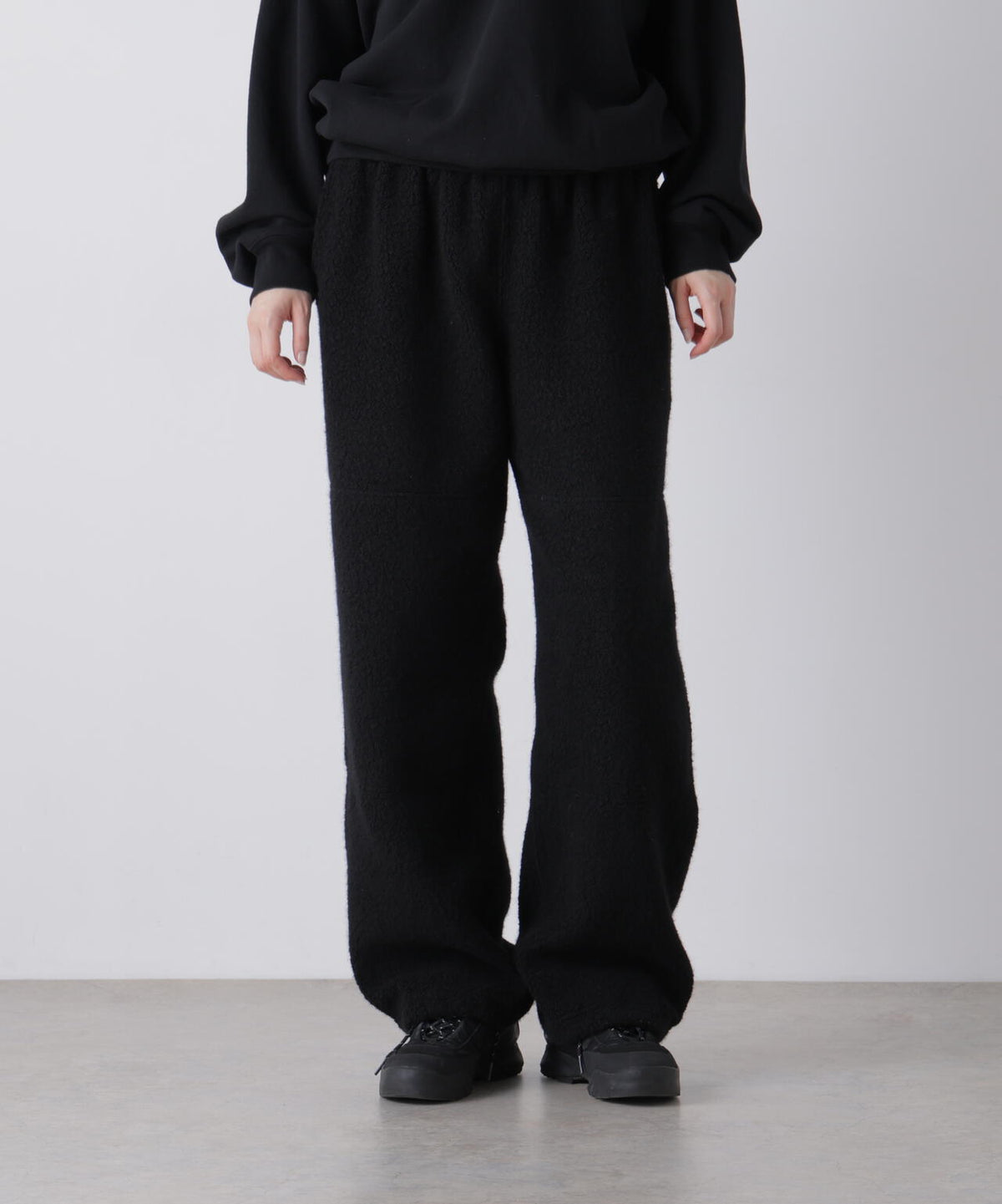 Ｙ /  [UNISEX] RECYCLED WOOLEN PILE PANTS