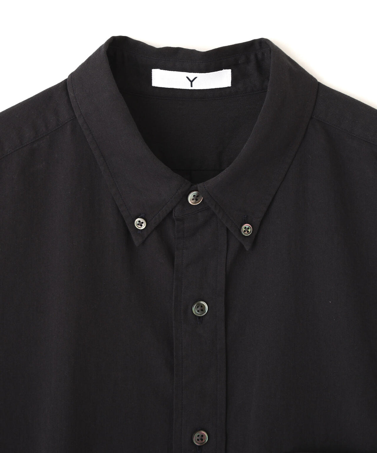 Ｙ /  [UNISEX] ORGANIC COTTON WASHER SATIN BD SHIRT