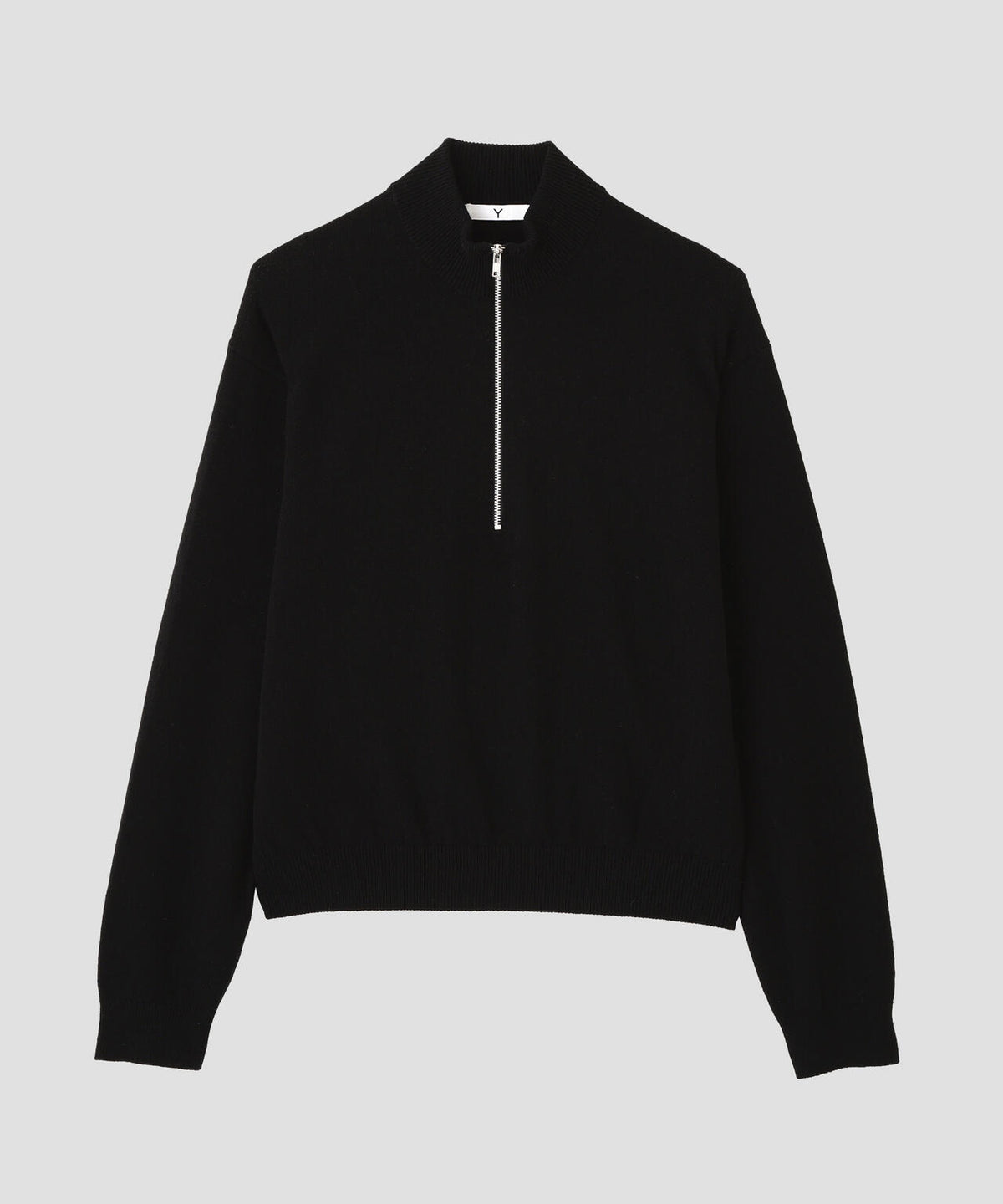 Ｙ /  [UNISEX] NONMULESING WOOL HALF ZIP KNIT PULLOVER