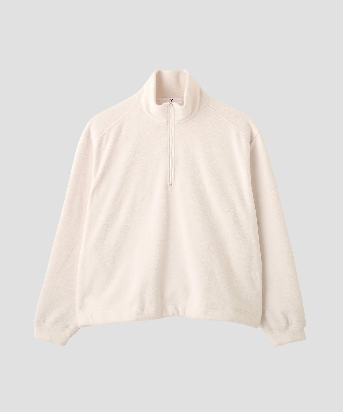 Ｙ / [UNISEX] RECYCLE POLYESTER FLEECE HALF ZIP PULLOVER