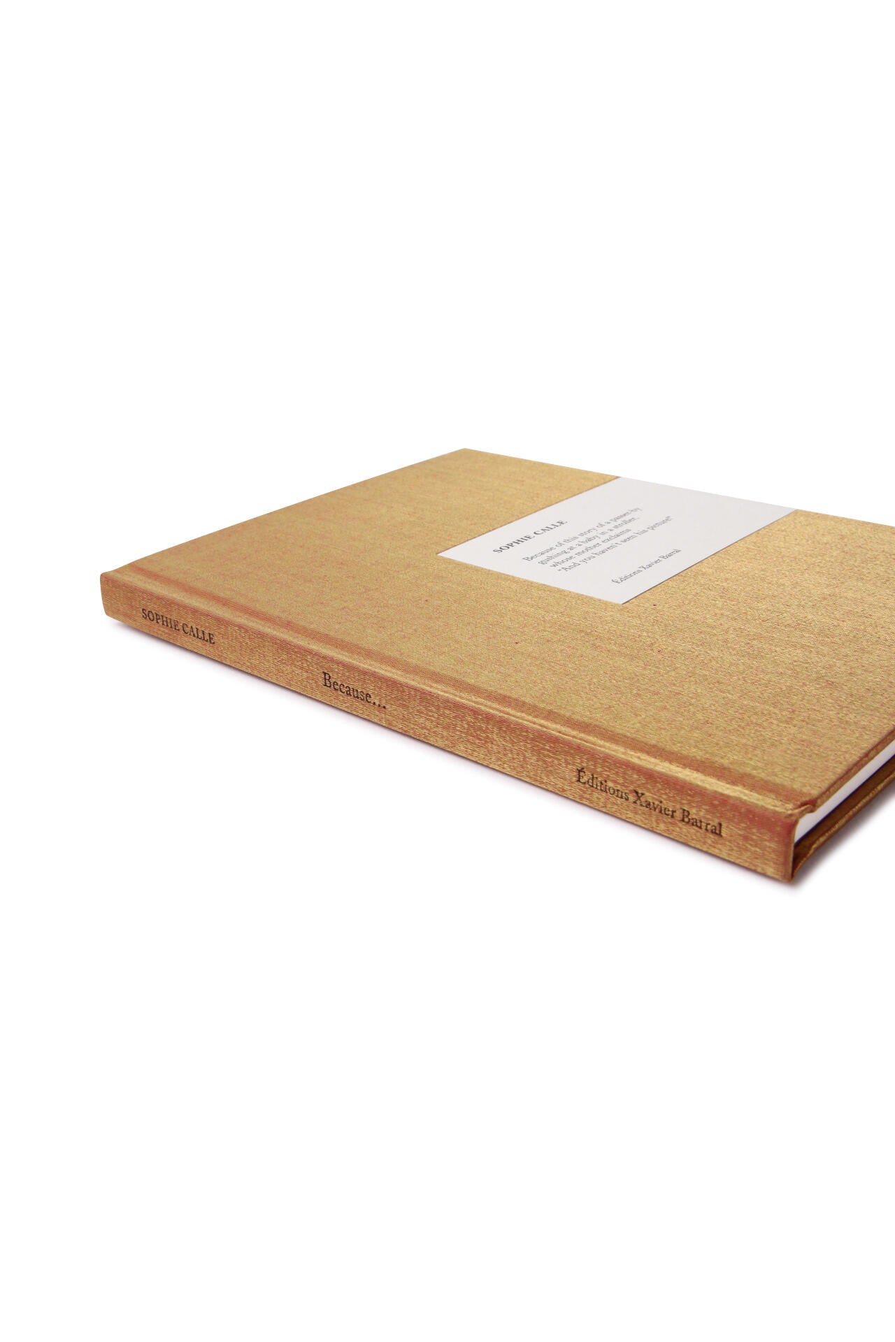 Because / Sophie Calle