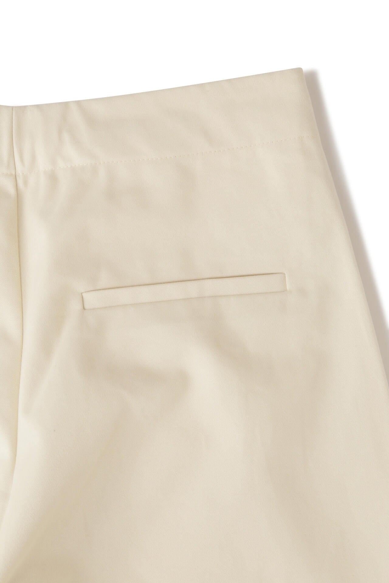 STUDIO NICHOLSON / PEACHED COTTON TWILL DEEP PLEAT VOLUME ANKLE CROP