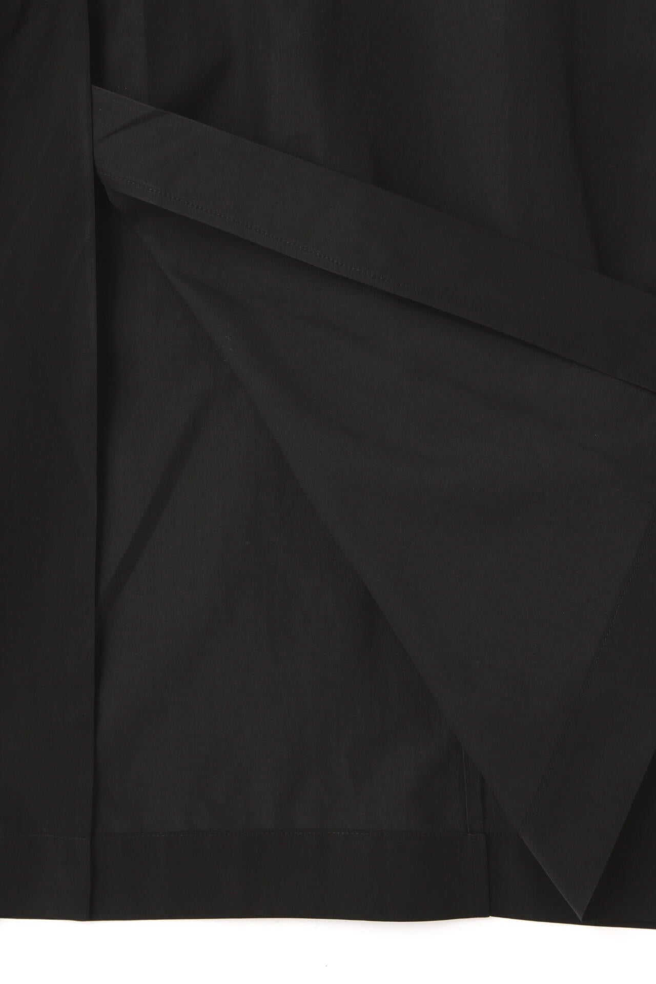STUDIO NICHOLSON / ORG COTTON VISCOSE DROPPED SHOULDER DRESS