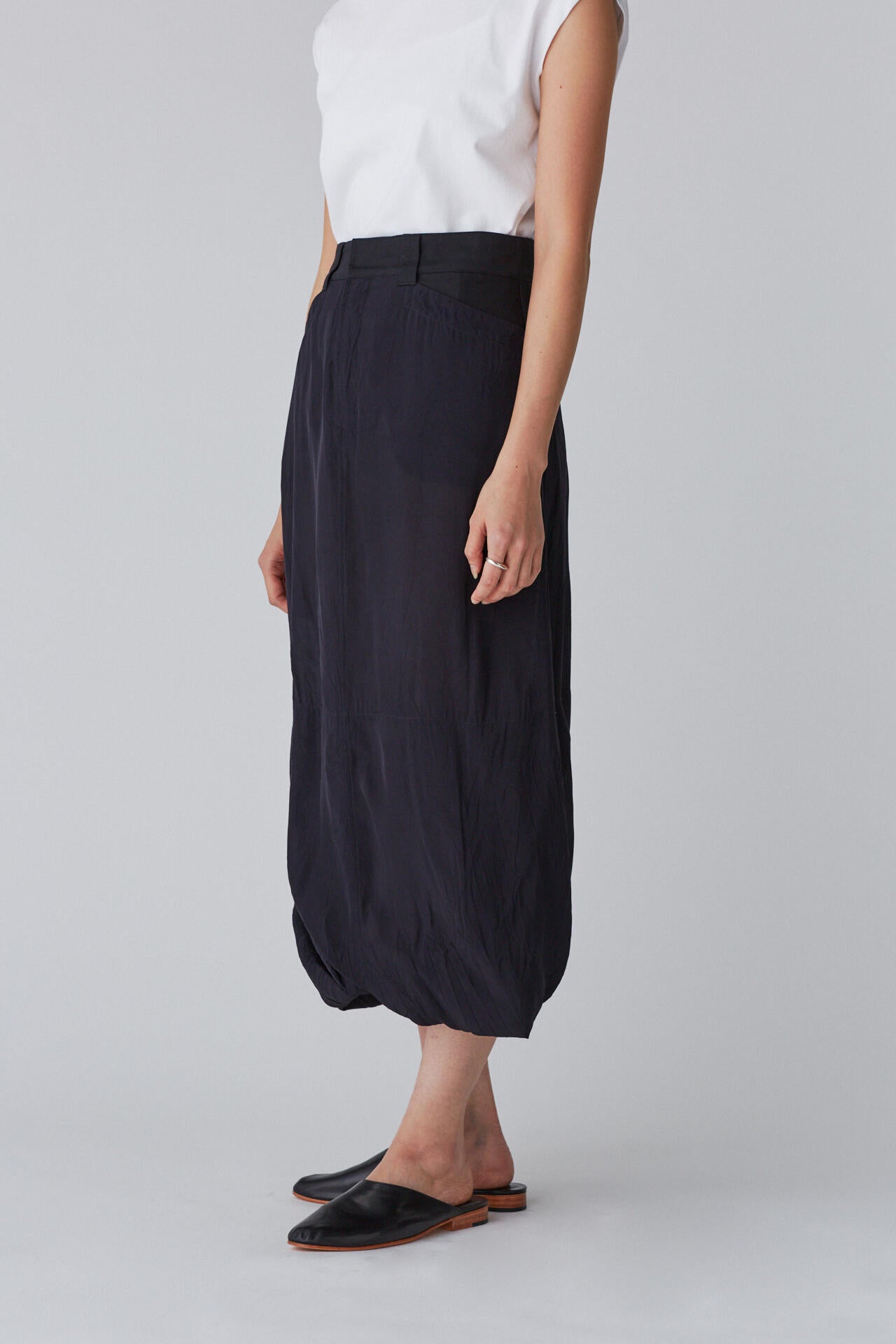 LEMAIRE / TWISTED HEM SKIRT