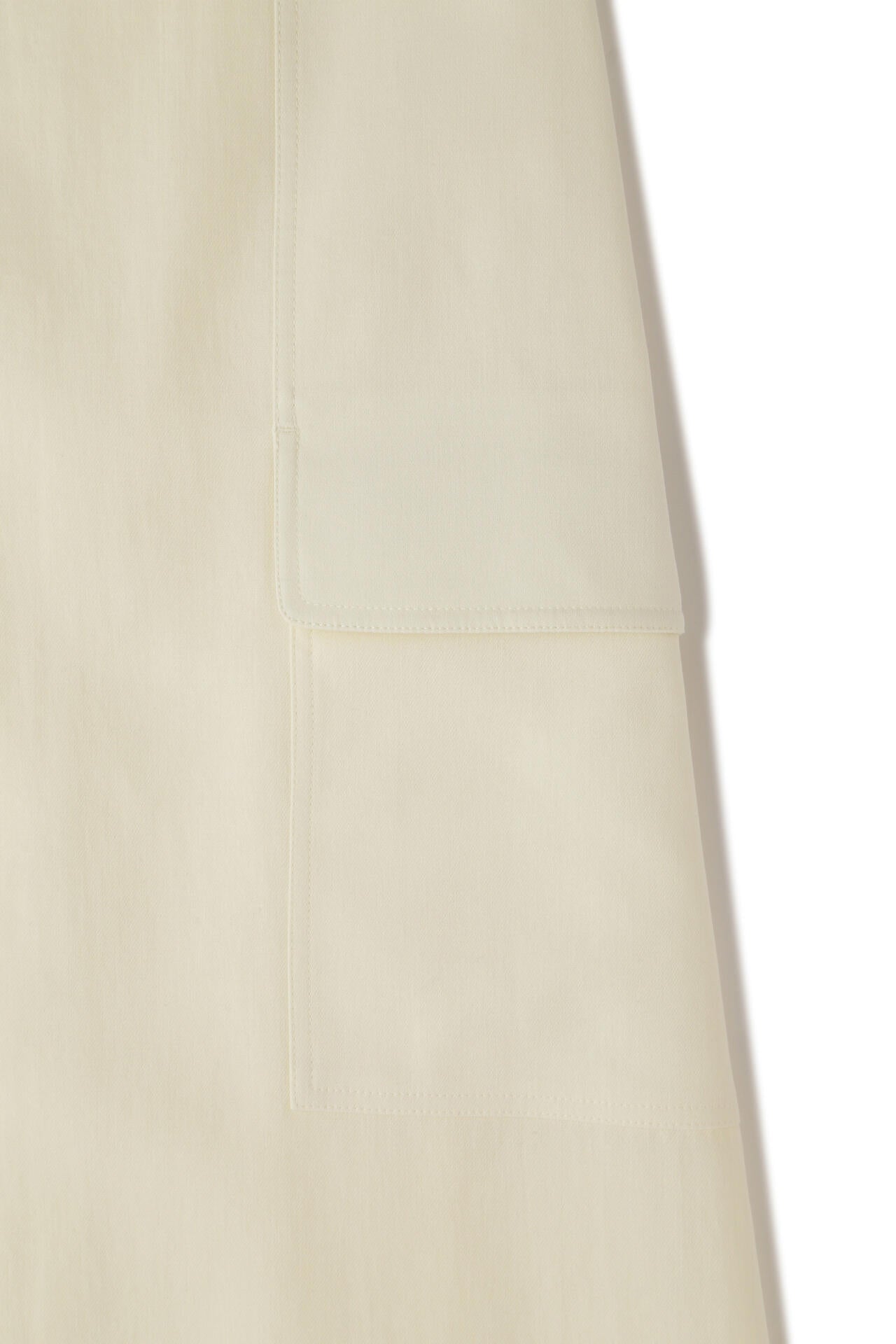 STUDIO NICHOLSON / DRY COTTON NYLON TAILORED PATCH POCKET SKIRT