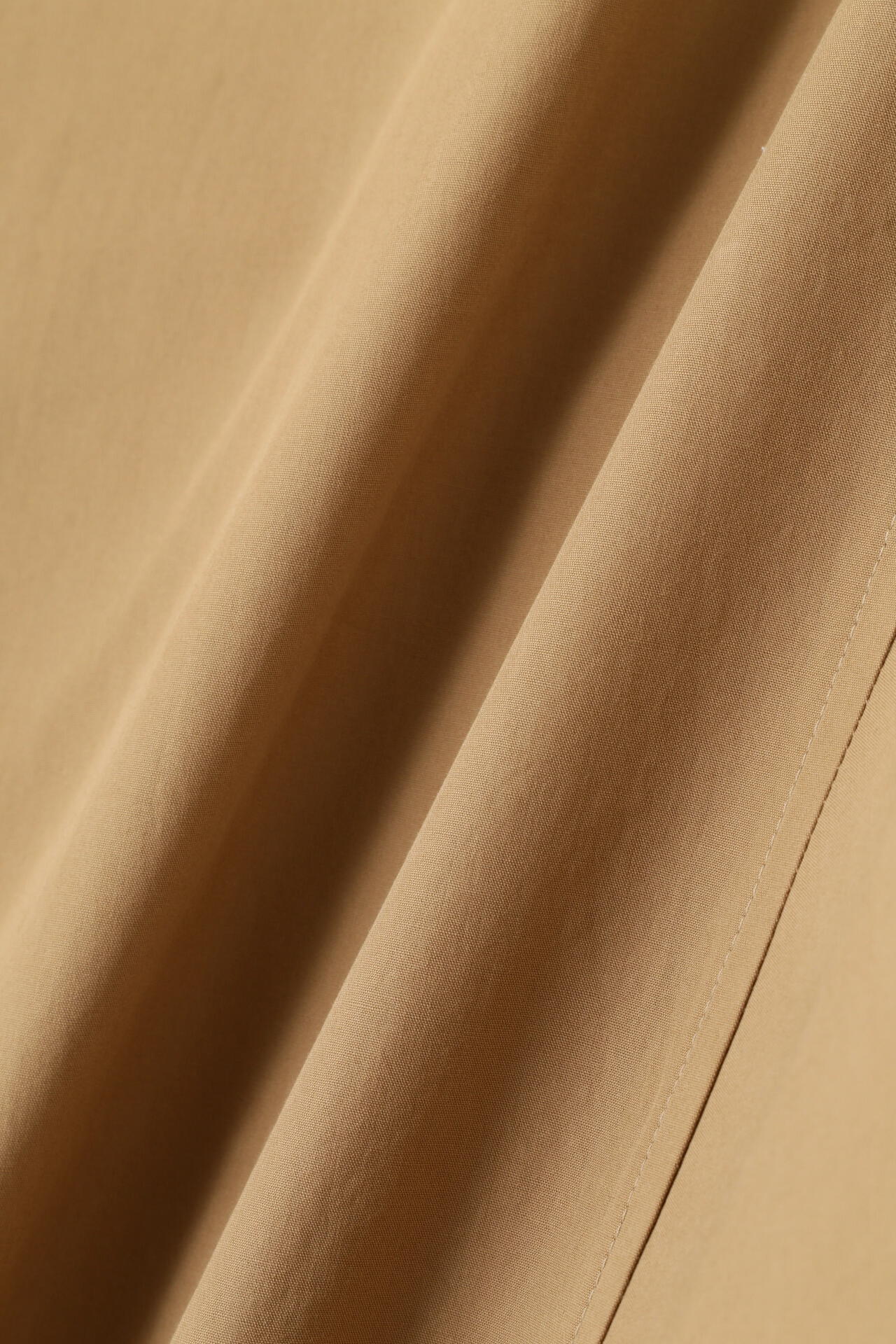 STUDIO NICHOLSON / POWDER COTTON SIDE PEPLUM SKIRT