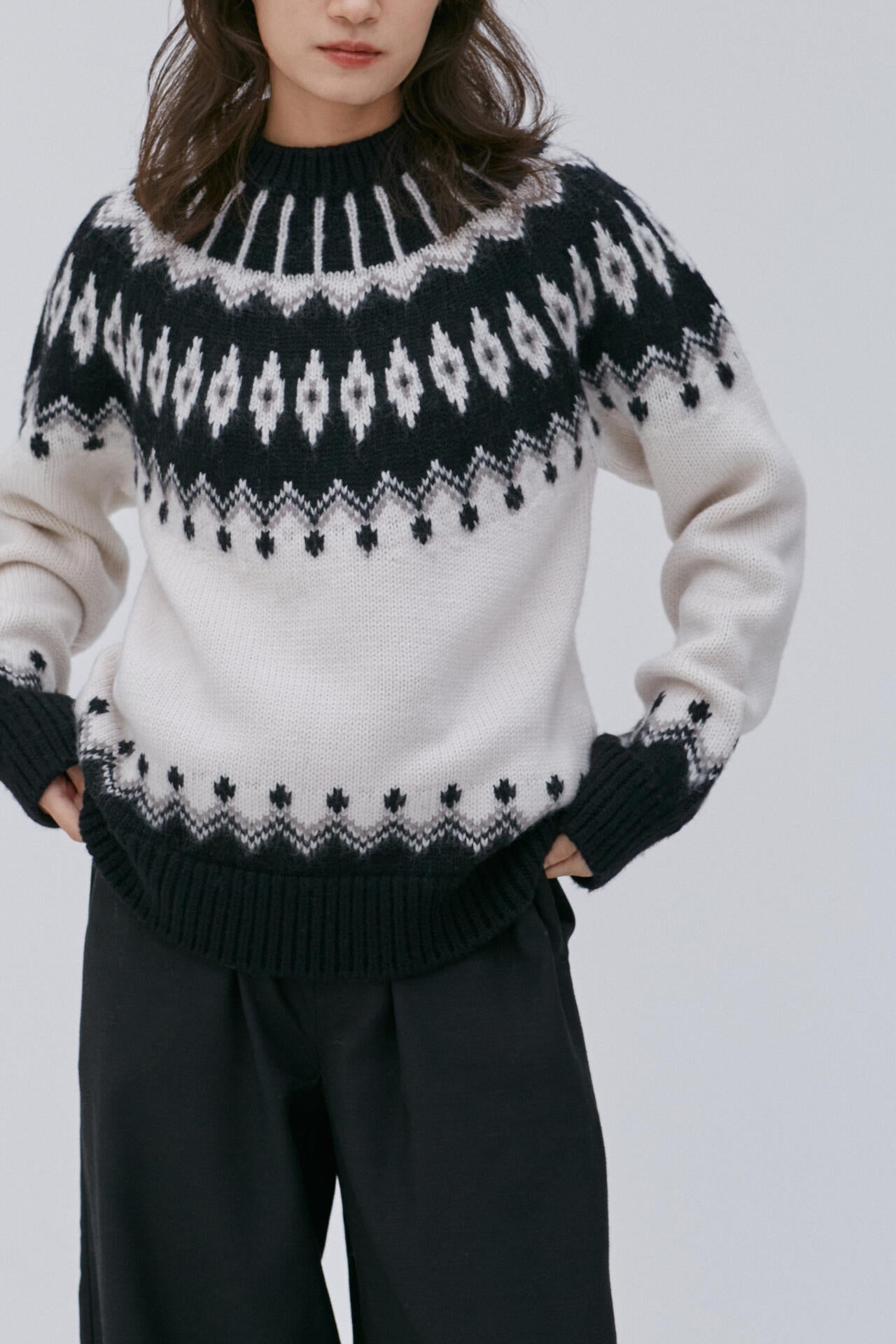 Cristaseya / OVERSIZED MOUNTAIN SWEATER