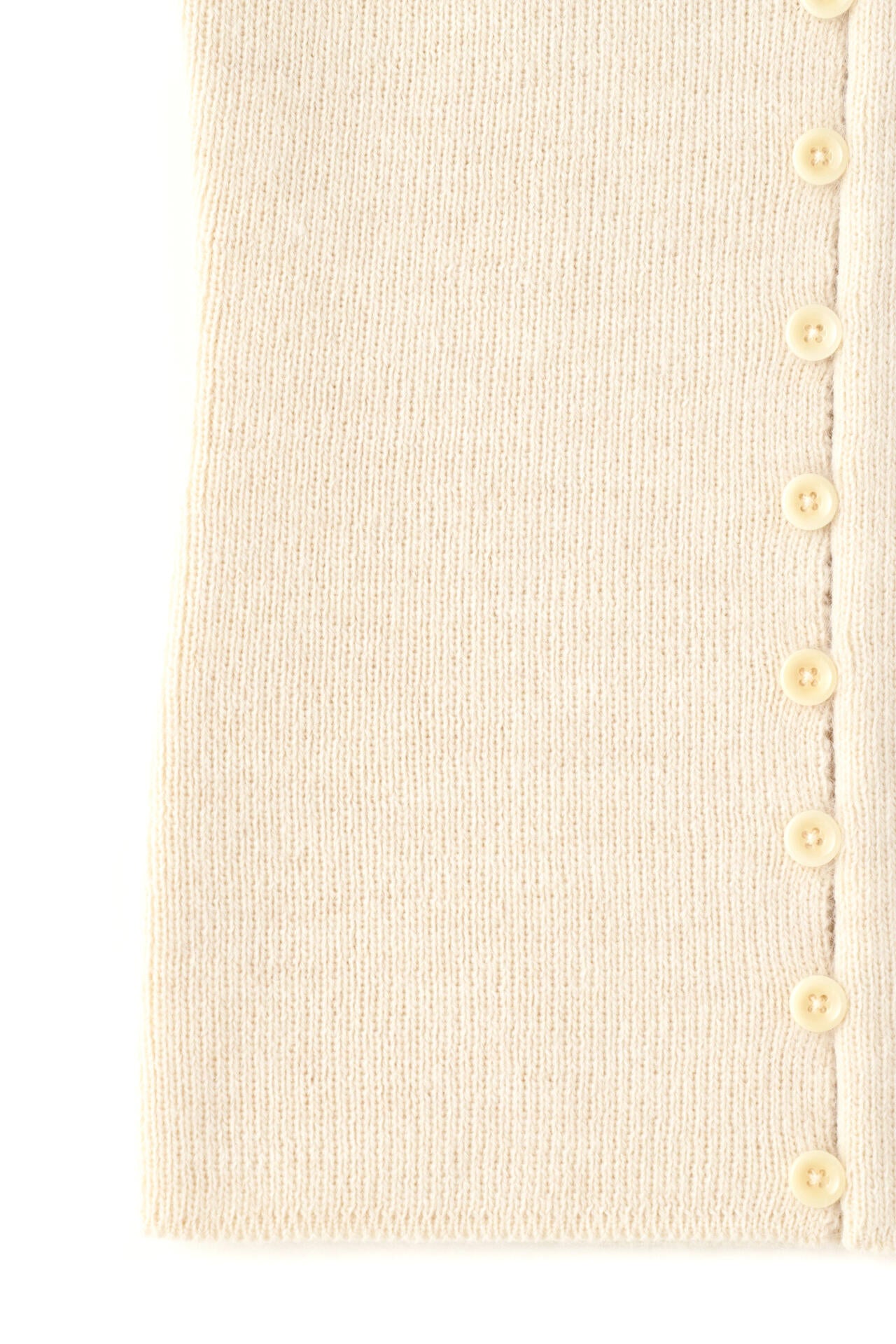 LEMAIRE / SLEEVELESS FITTED CARDIGAN