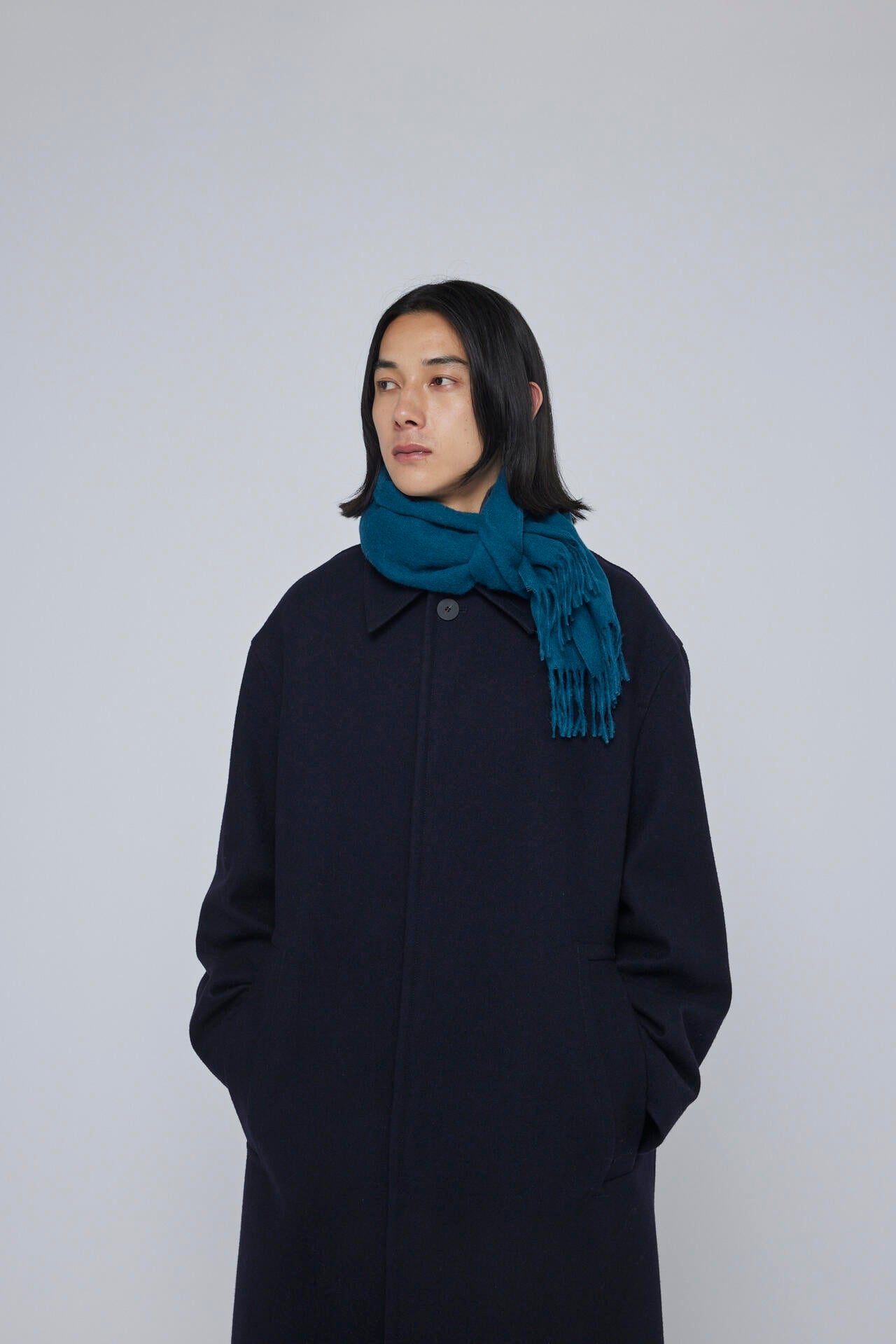 THE INOUE BROTHERS / BRUSHED SCARF