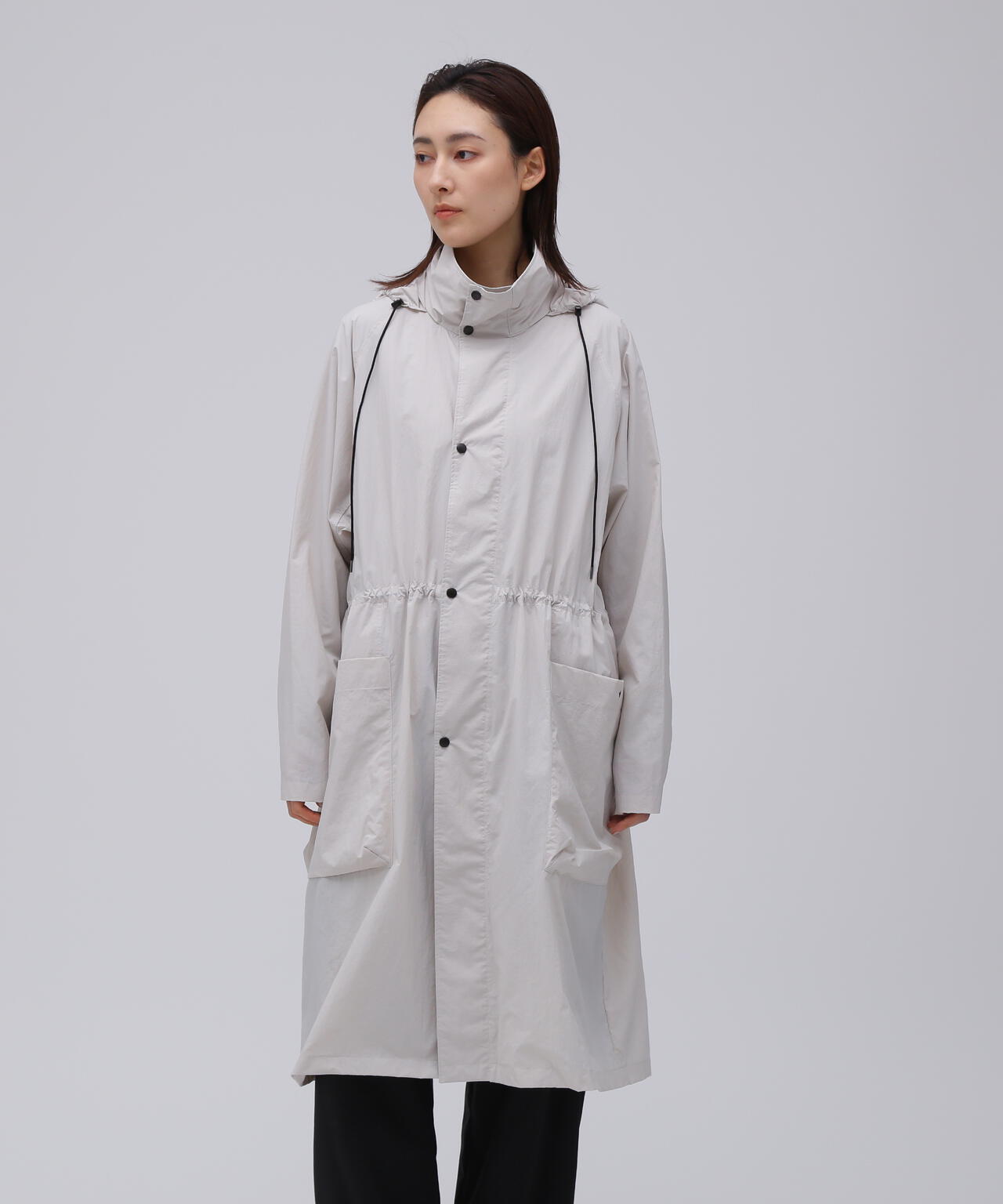 ATON / TRAVEL NYLON GAS COAT