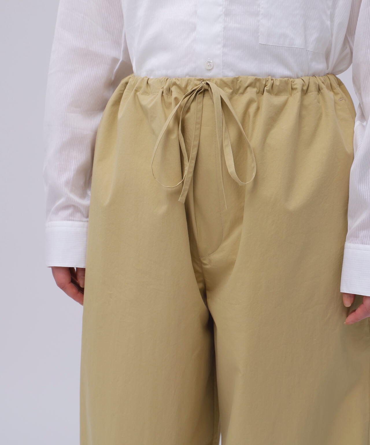 Cristaseya / MAXI LARGE PANTS WITH DRAWSTRINGS