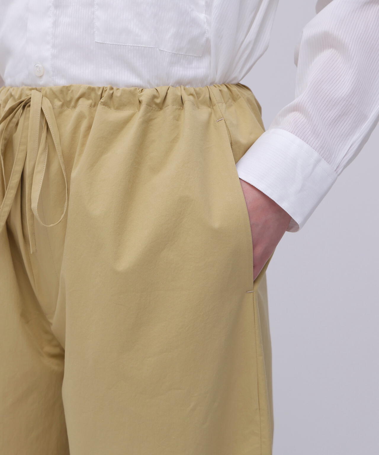 Cristaseya / MAXI LARGE PANTS WITH DRAWSTRINGS
