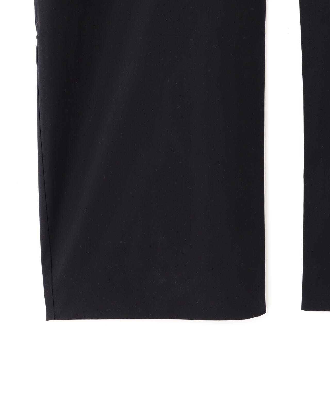 STUDIO NICHOLSON / LW NOISY COTTON BELTED ROUND LEG PANT