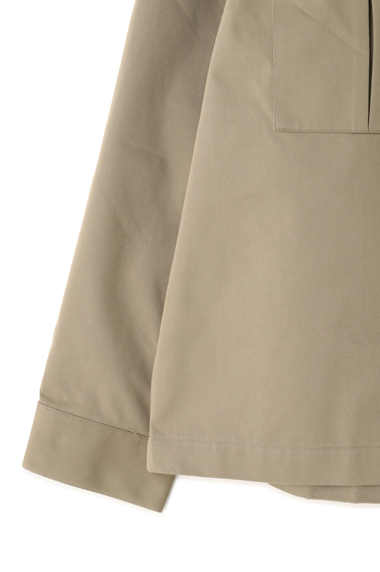 STUDIO NICHOLSON / SOFT TECHNICAL TWILL MILITARY OVER SHIRT