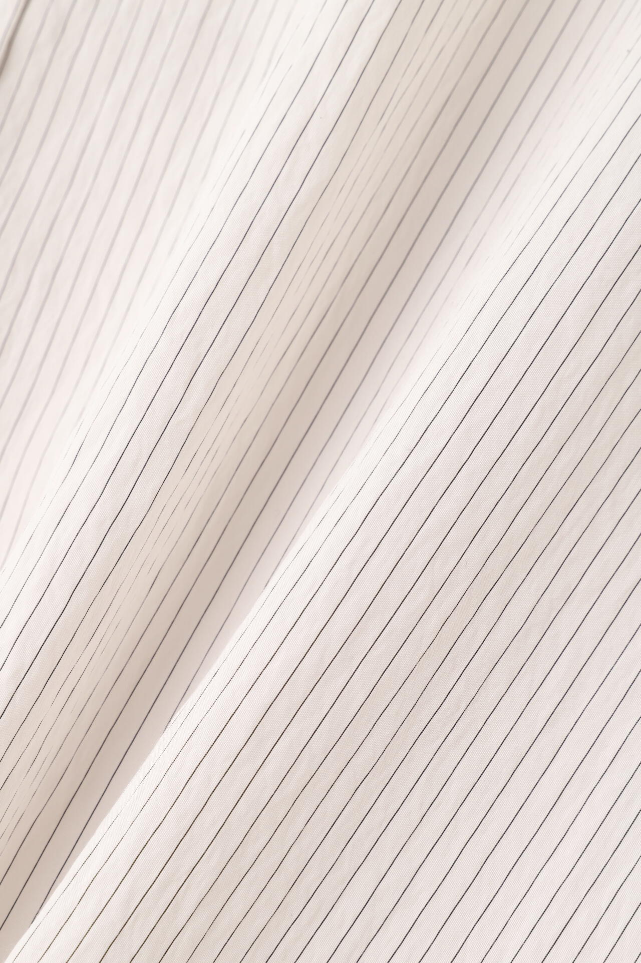 STUDIO NICHOLSON / CRINKLE FINE STRIPE OVERSIZED CLASSIC SHIRT