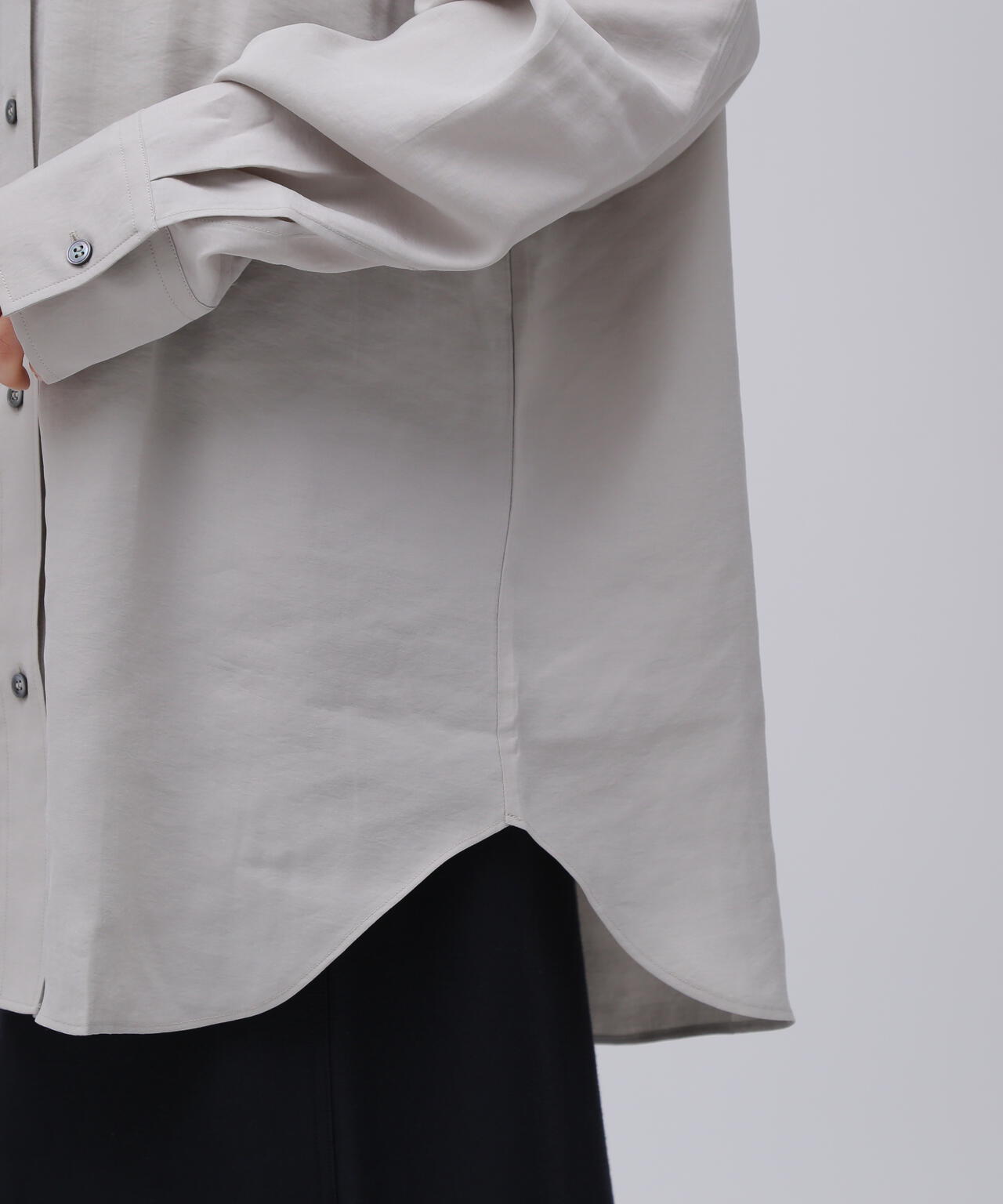 STUDIO NICHOLSON / MODAL HABOTAI OVERSIZED CLASSIC SHIRT