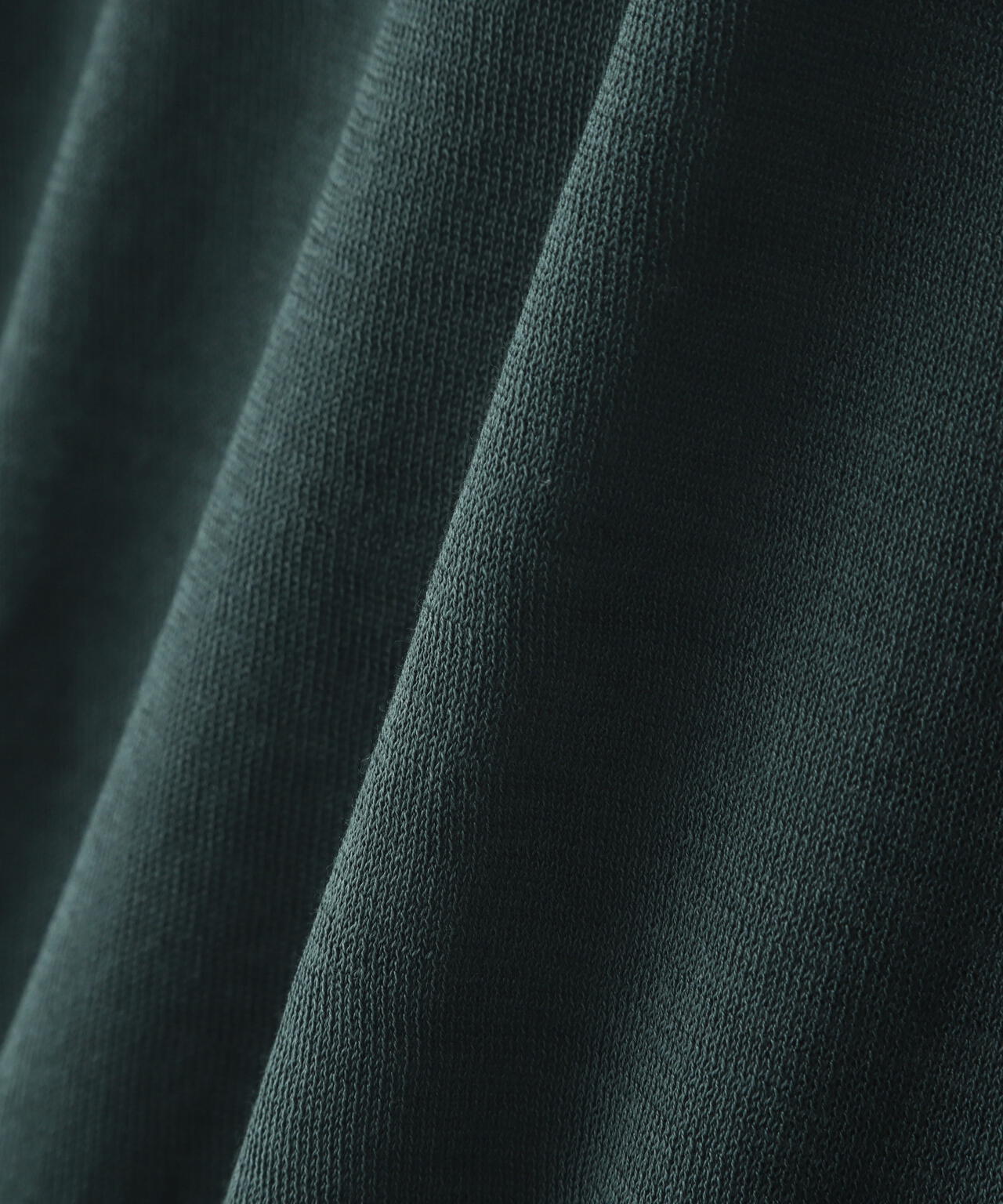 ATON / COMPACT COTTON SKIPPER POLO SWEATER
