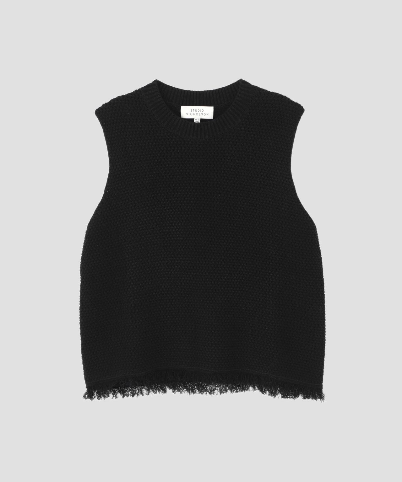 STUDIO NICHOLSON / TEXTURED COTTON 5G VEST