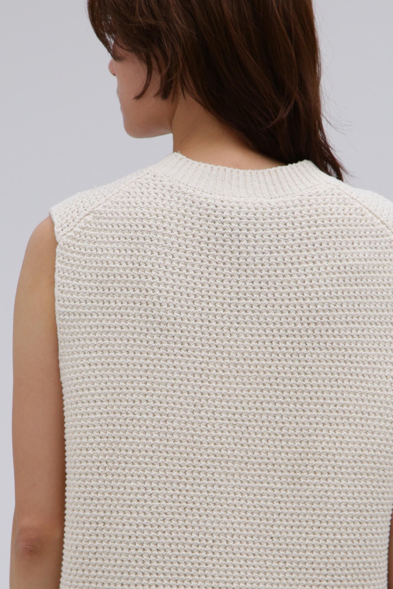 STUDIO NICHOLSON / TEXTURED COTTON 5G VEST