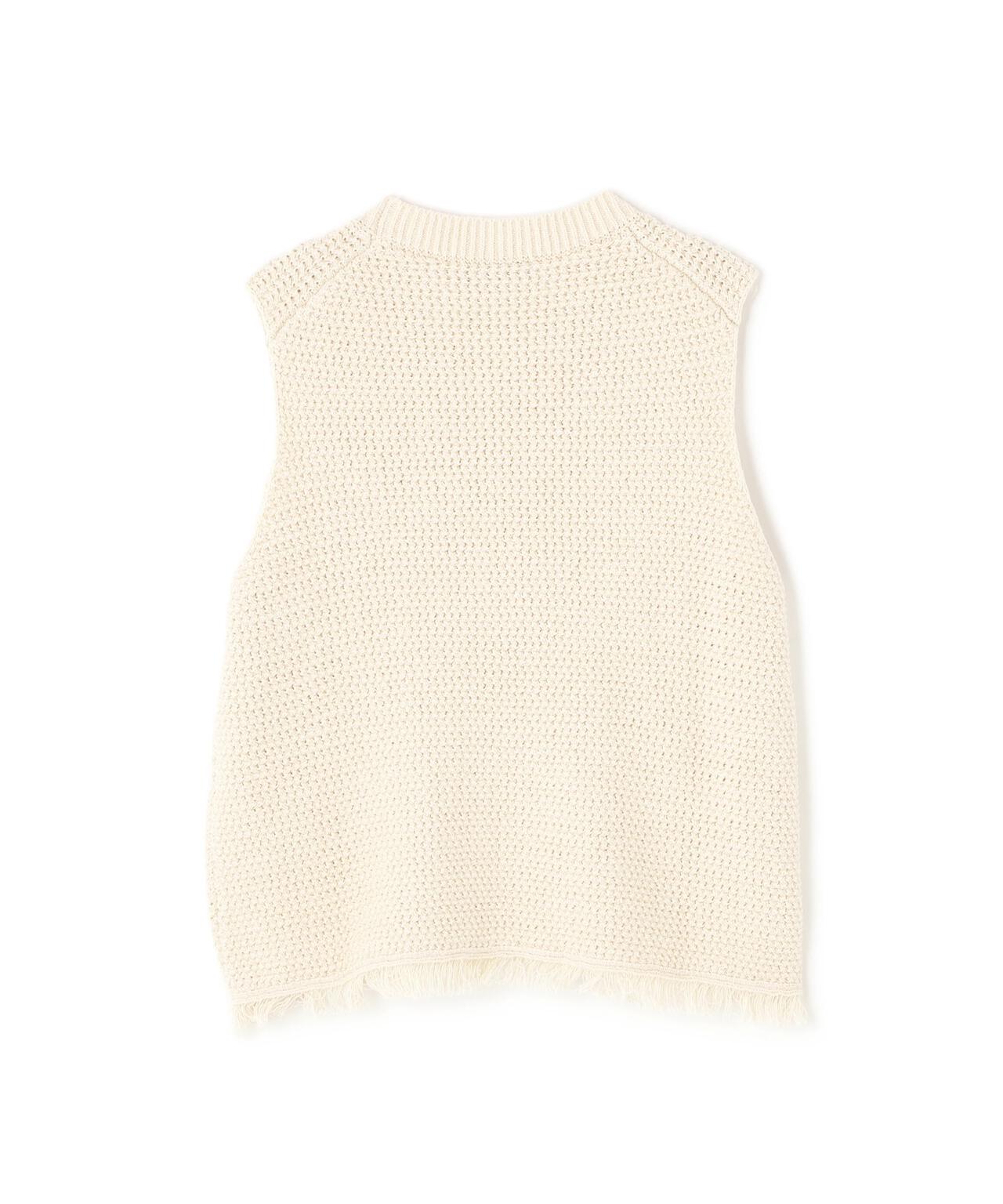 STUDIO NICHOLSON / TEXTURED COTTON 5G VEST