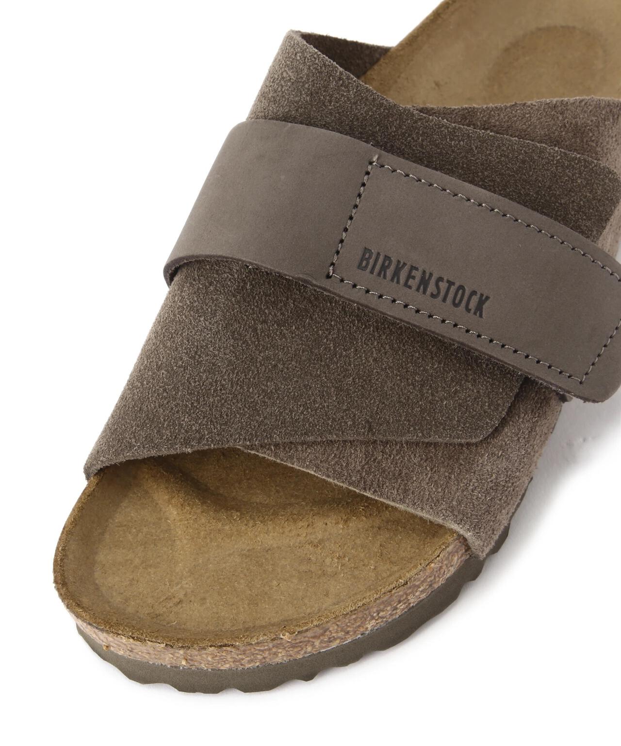BIRKENSTOCK / KYOTO LENB/LEVE CONCRETE GRAY NARROW WOMEN