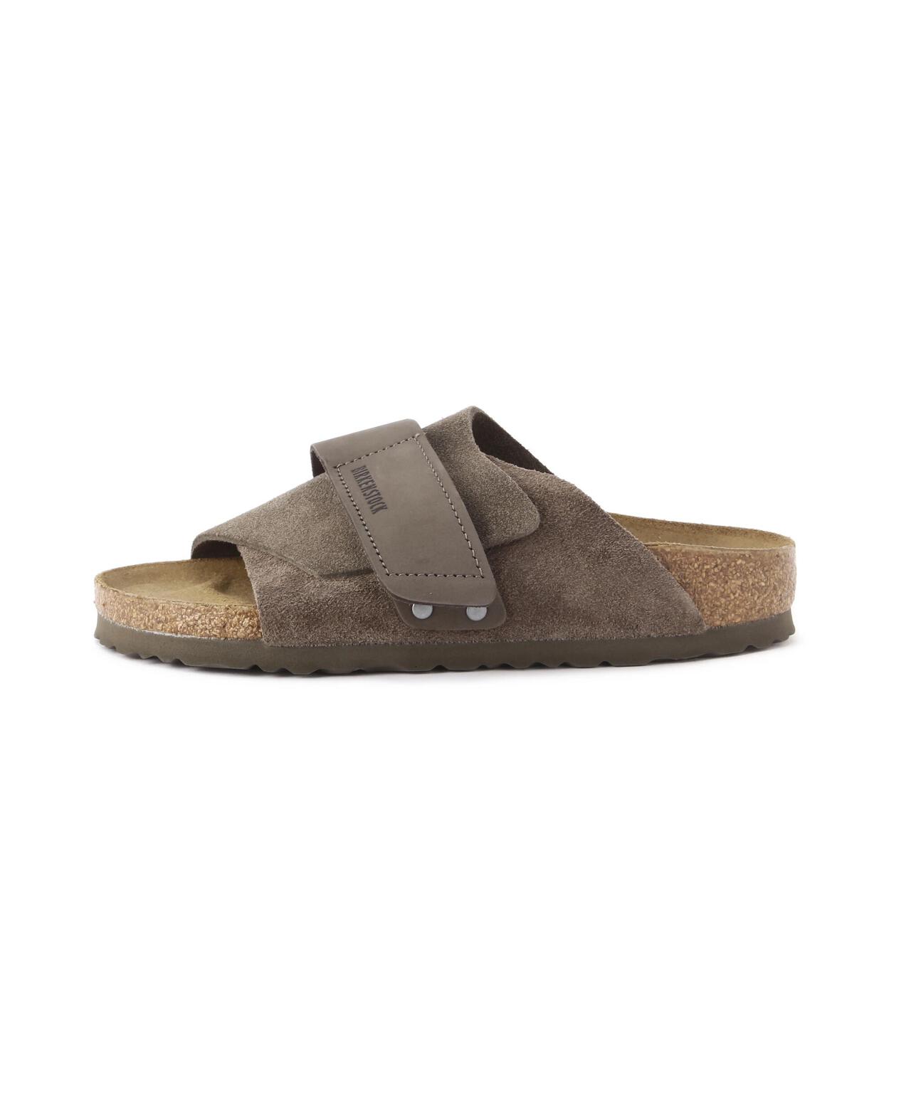 BIRKENSTOCK / KYOTO LENB/LEVE CONCRETE GRAY NARROW WOMEN