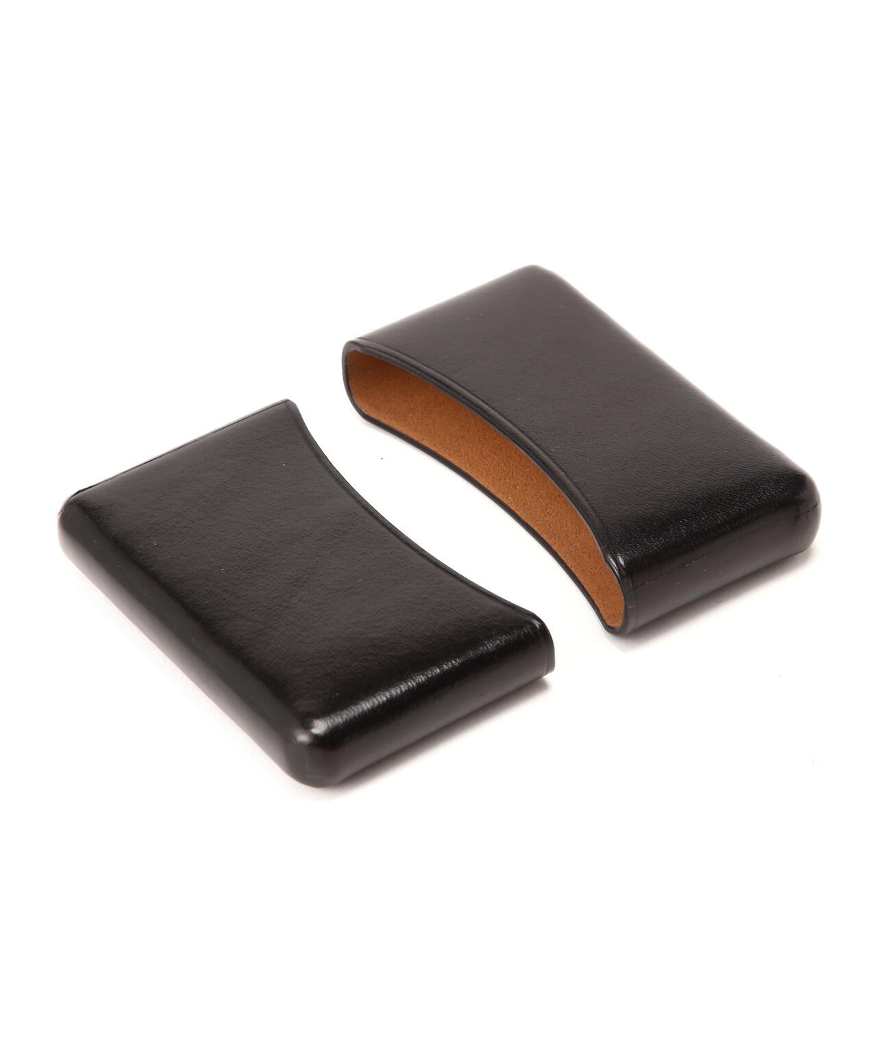 LEMAIRE / PATINA LEATHER MOLDED CARD HOLDER