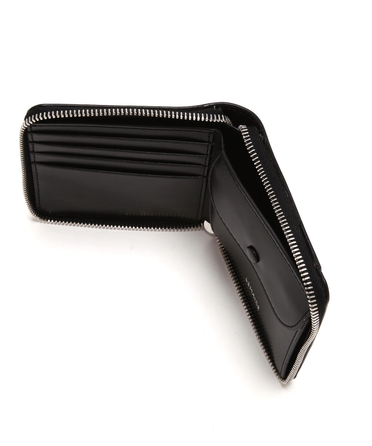 LEMAIRE / PATINA LEATHER PATINA ZIP COMPACT BI FOLD