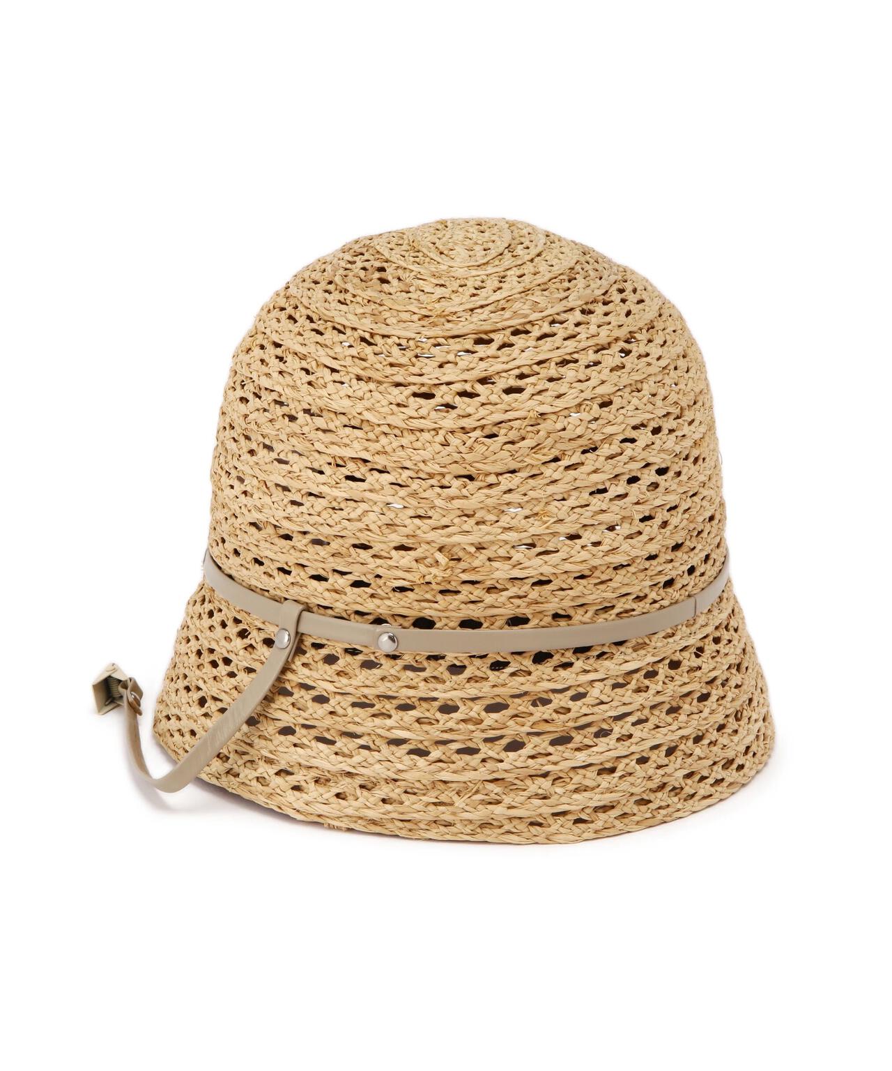 KIJIMA TAKAYUKI / RAFFIA BRAID CROCHET HAT