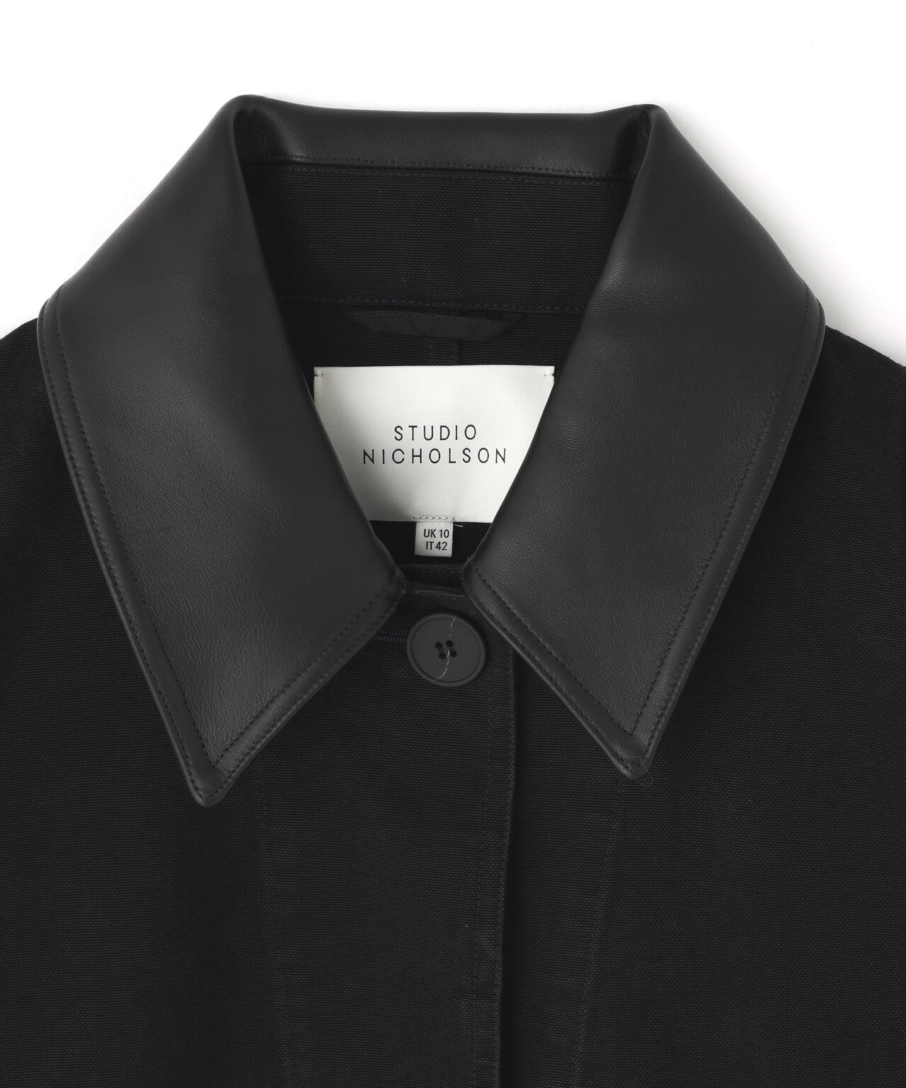 STUDIO NICHOLSON / G-DYED HEAVY CANVAS DOUBLE POCKET CHORE JACKET