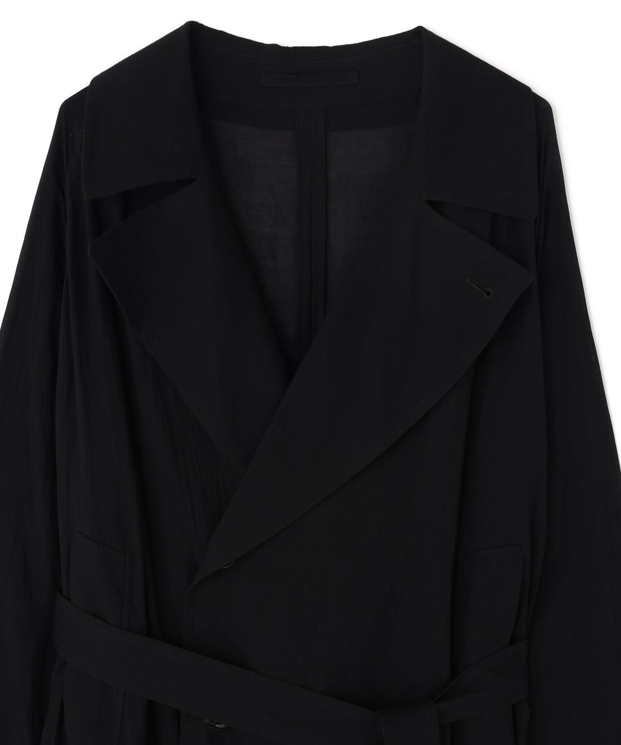 [別注]blurhms / SILK-COTTON VOILE LIGHT TRENCH COAT