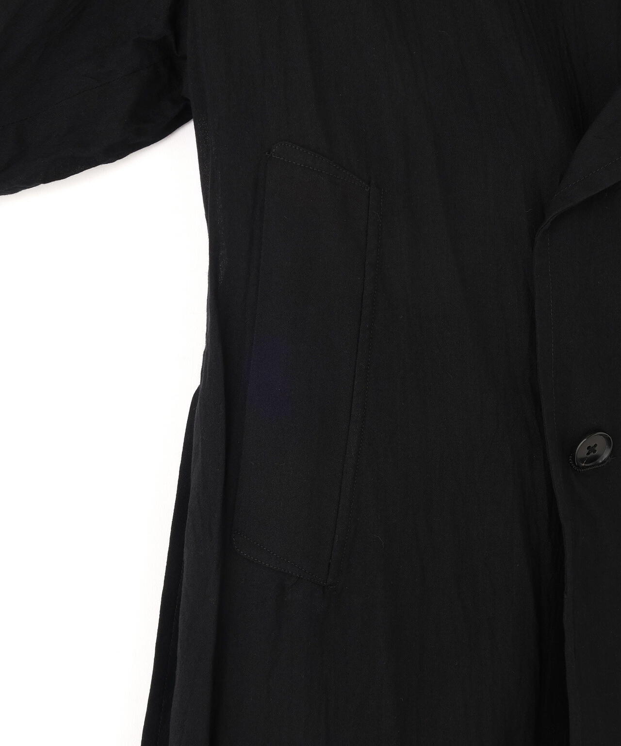 [別注]blurhms / SILK-COTTON VOILE LIGHT TRENCH COAT