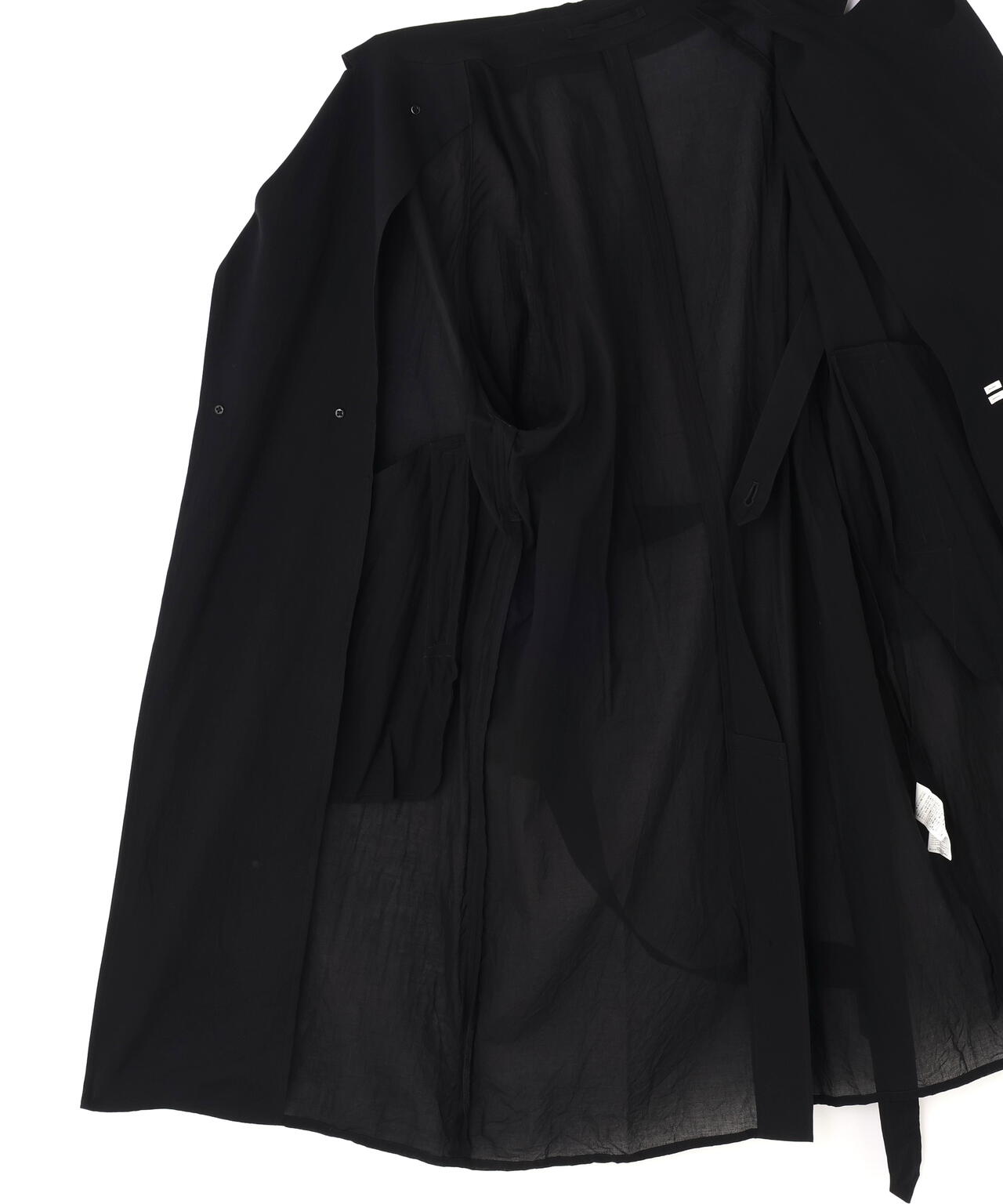[別注]blurhms / SILK-COTTON VOILE LIGHT TRENCH COAT