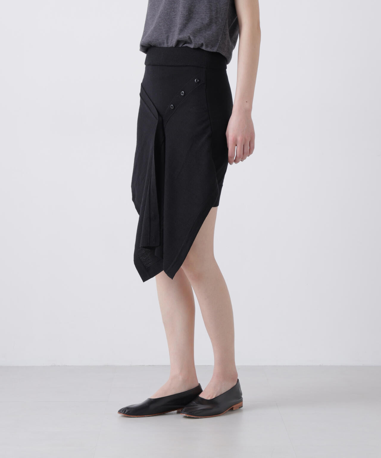 LEMAIRE / BUTTONED SKIRT