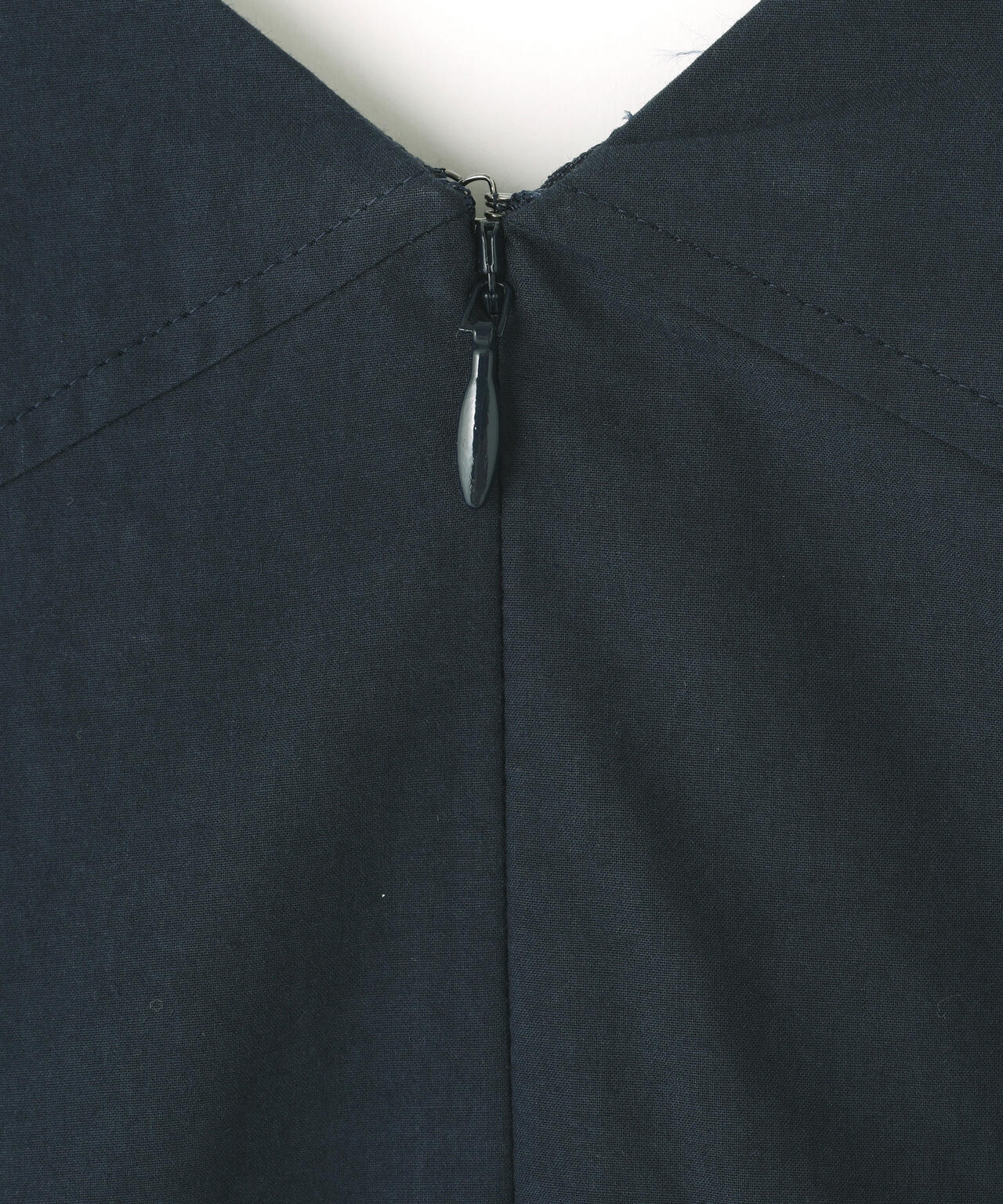 ATON / COTTON BROAD FRENCH SLEEVE DRESS