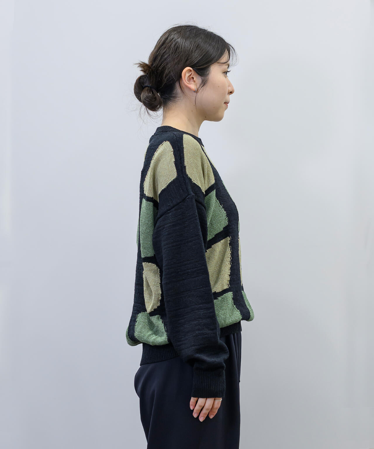 Cristaseya / WASHI PAPER PATCHWORK SWEATER