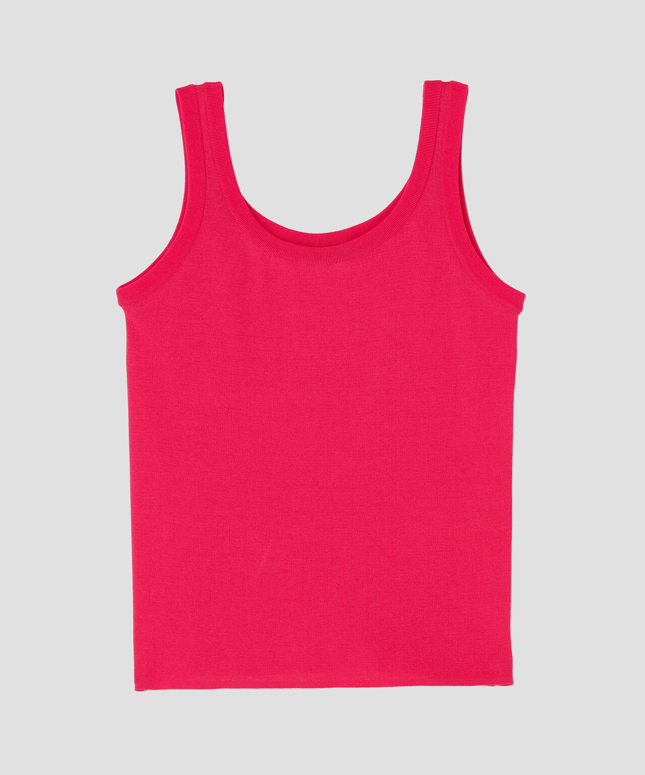 ATON / FRESCA CIRCULAR RIB TANK TOP