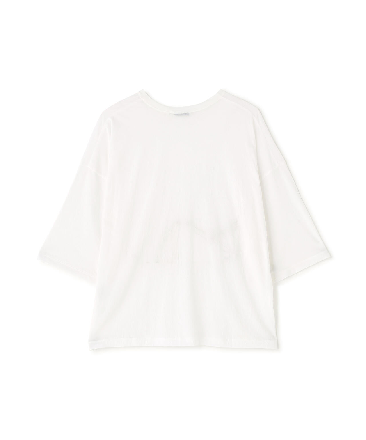 ATON / SHRINK FRESCA JERSEY WIDE SLEEVE T-SHIRT