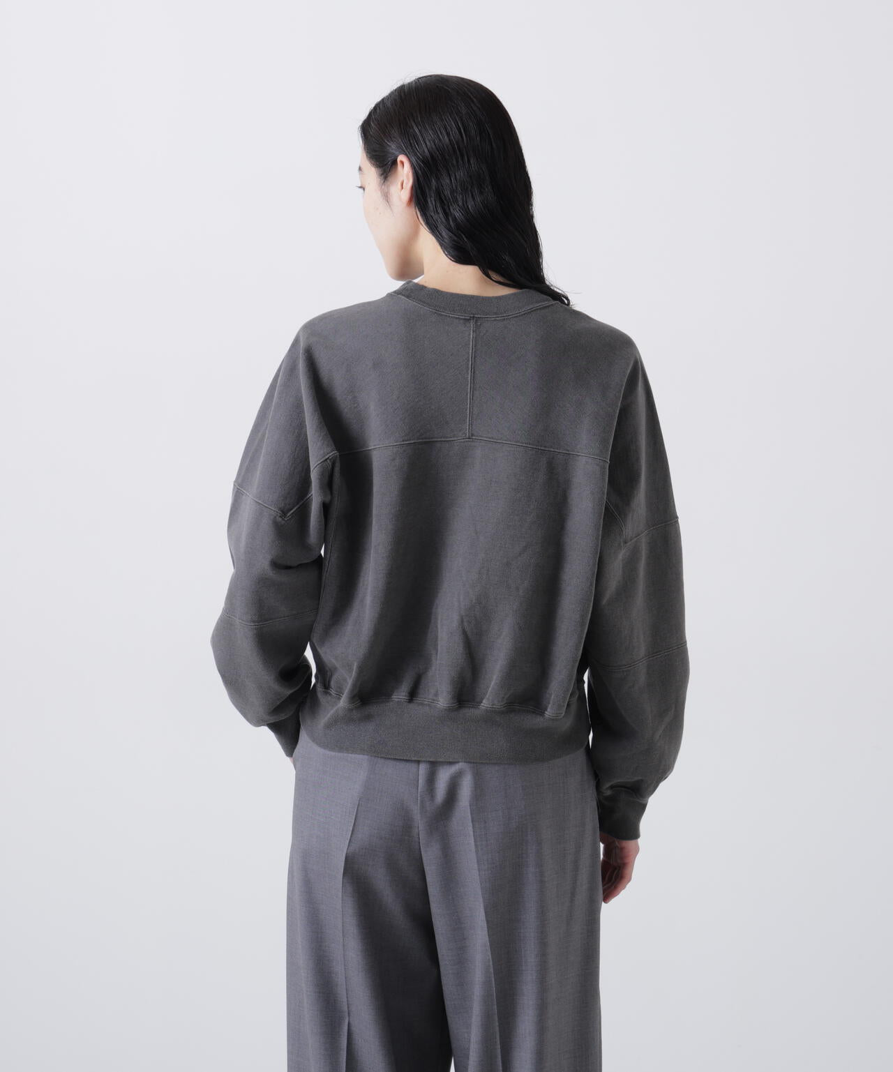 blurhms / LIGHT SWEAT PANEL PULLOVER