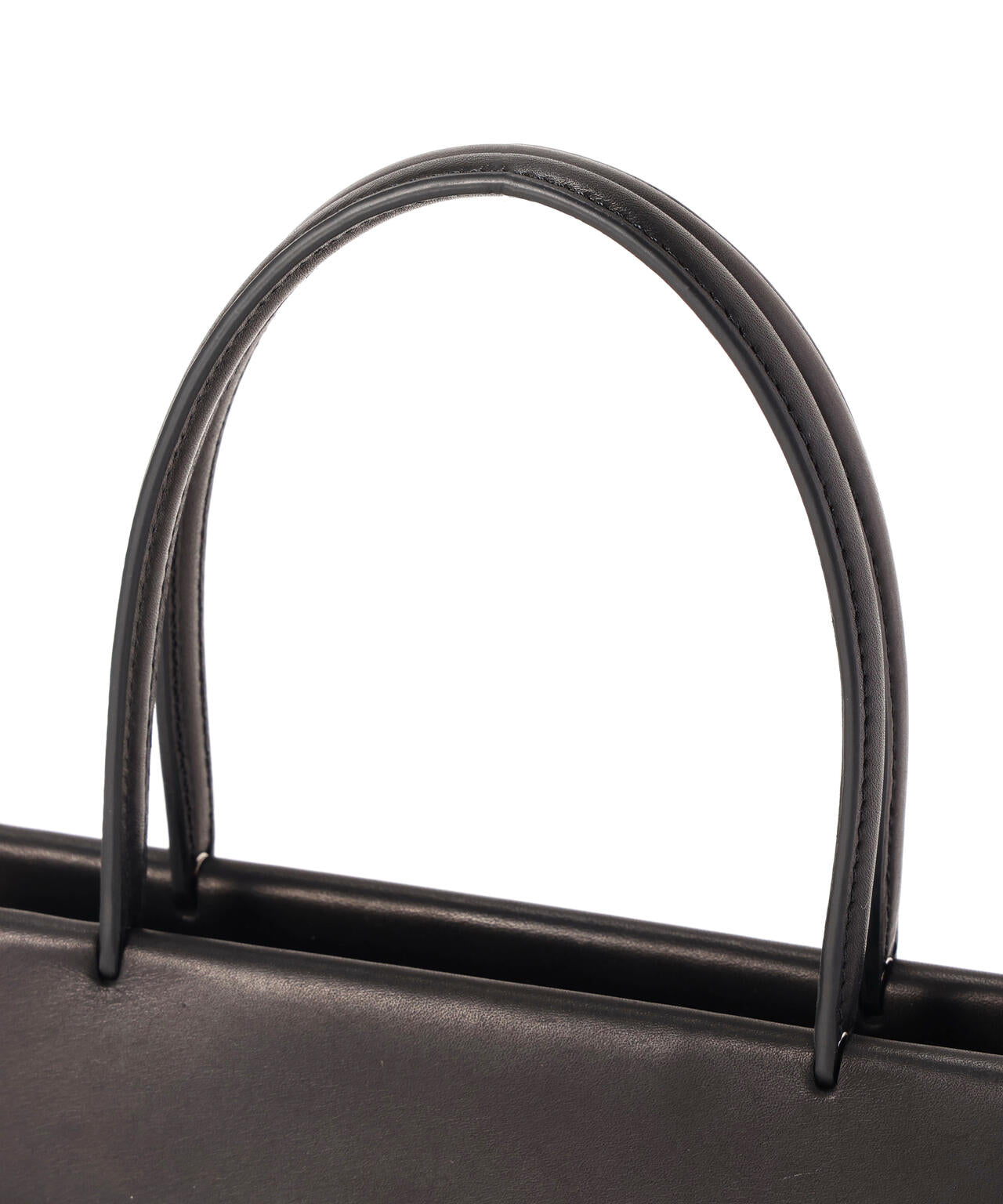 Aeta / SQUARE-SHAPED TOTE BAG SHORT HANDLE : S