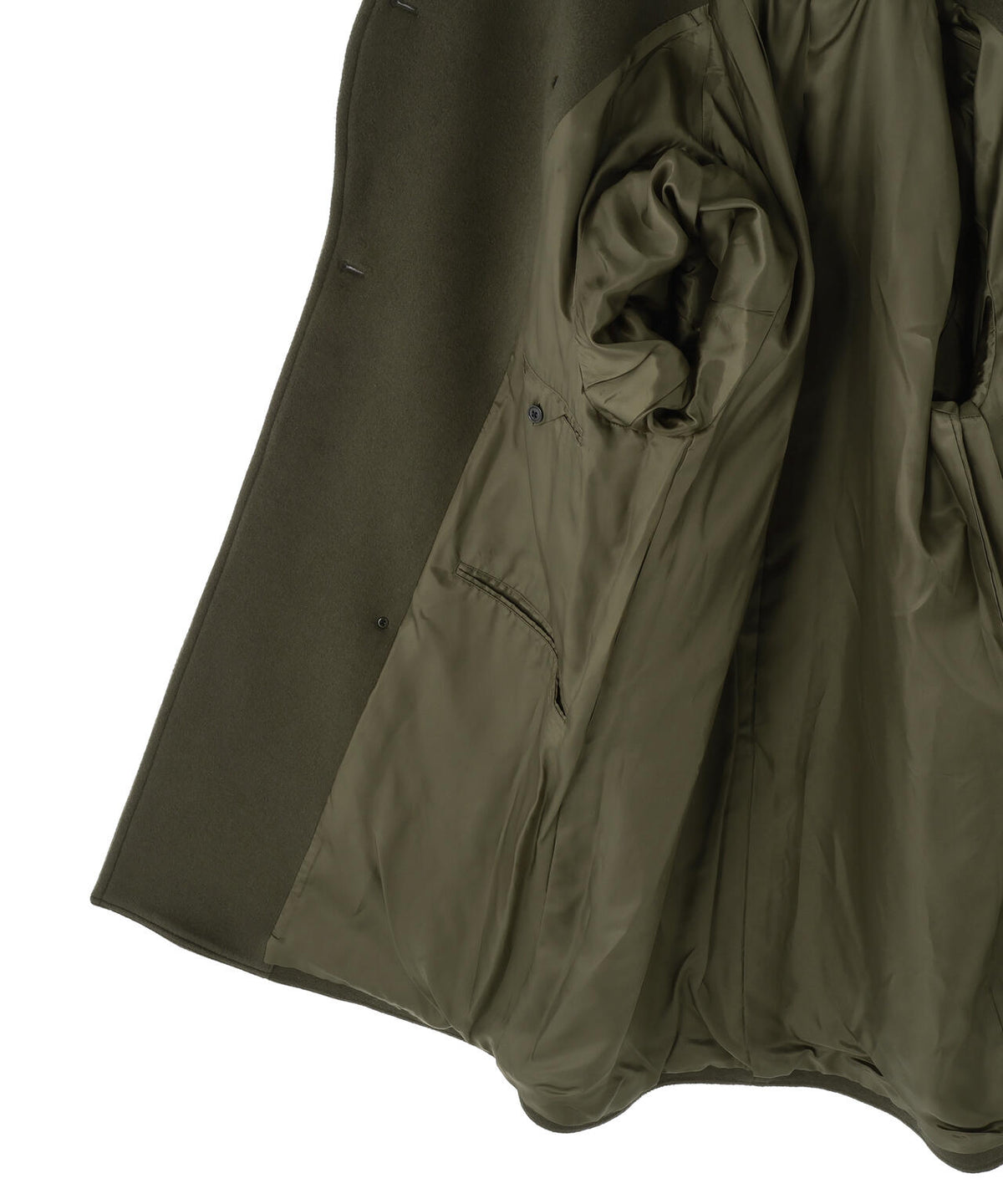 blurhmsROOTSTOCK / WOOL MELTON MACKINAW COAT WOMEN