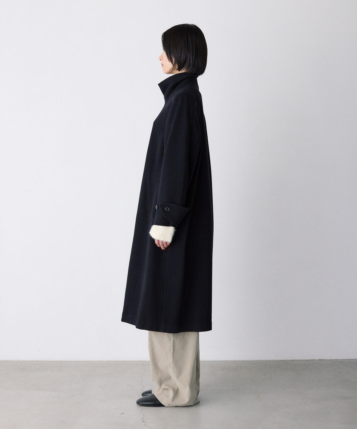 IRENISA / STAND-COLLAR COAT