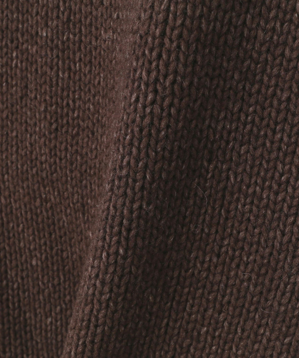 ATON / FELTED YARN CREWNECK SWEATER