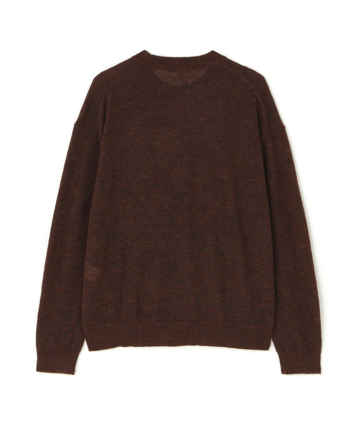 STUDIO NICHOLSON / FINE ALPACA 12GG SLIM FIT CREW NECK