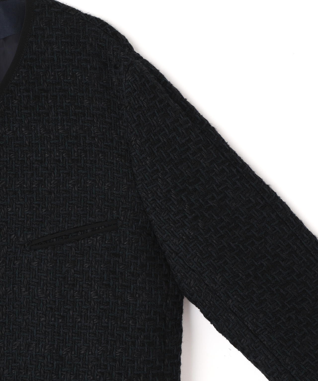 YLEVE / COTTON LINEN TWEED JACKET
