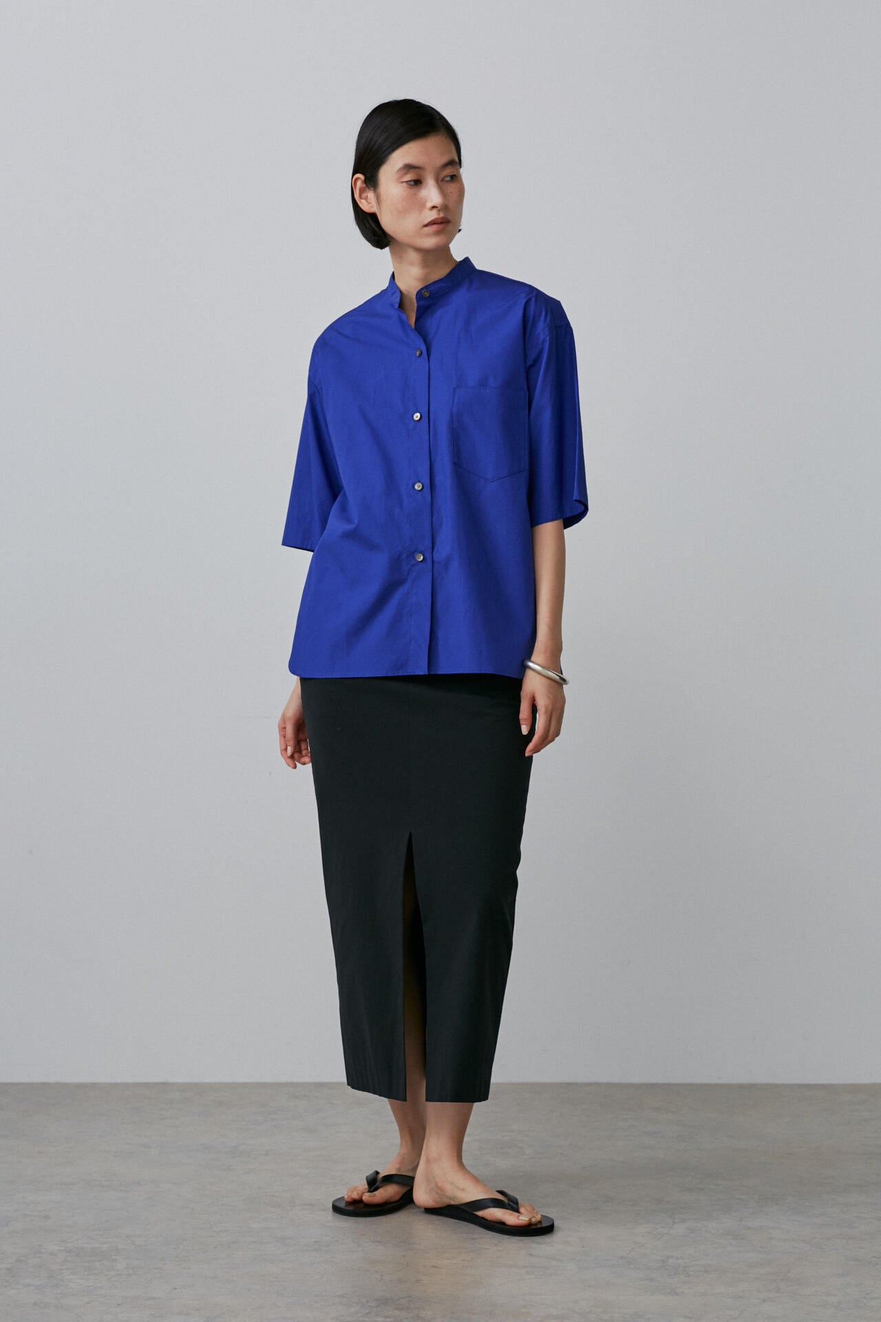 YLEVE / COTTON NYLON STRETCH WEATHER SKIRT