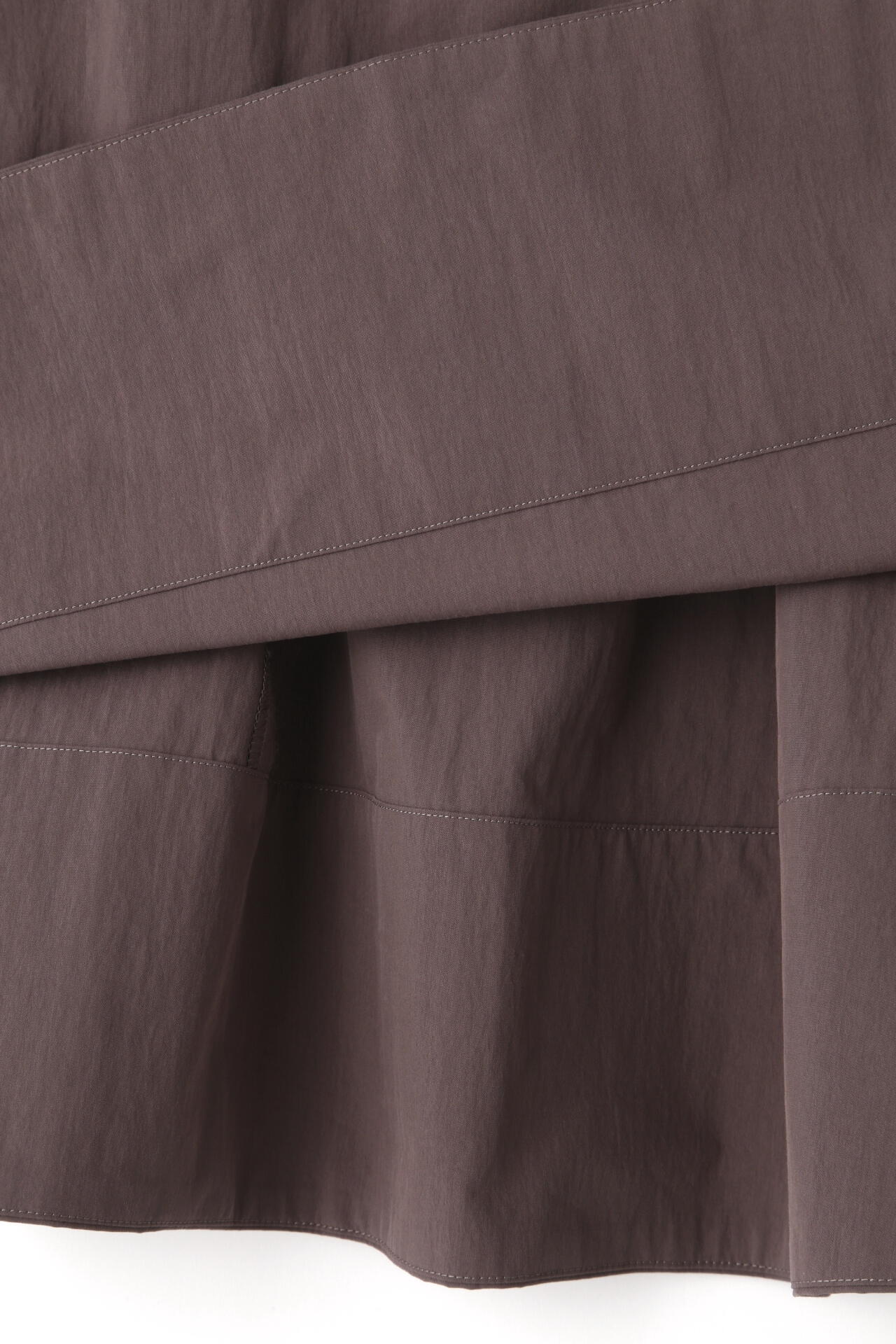 YLEVE / COTTON NYLON TYPEWRITHER SKIRT