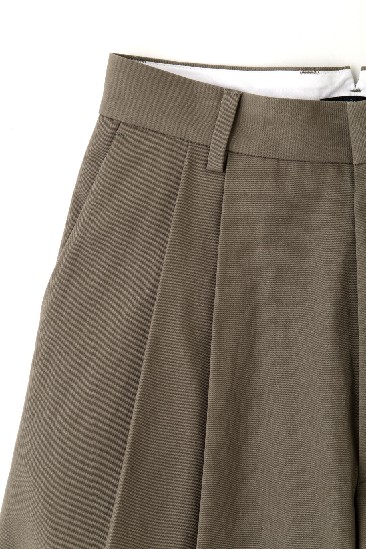 YLEVE / COTTON VOILE GABARDINE NIDOM SHORTS