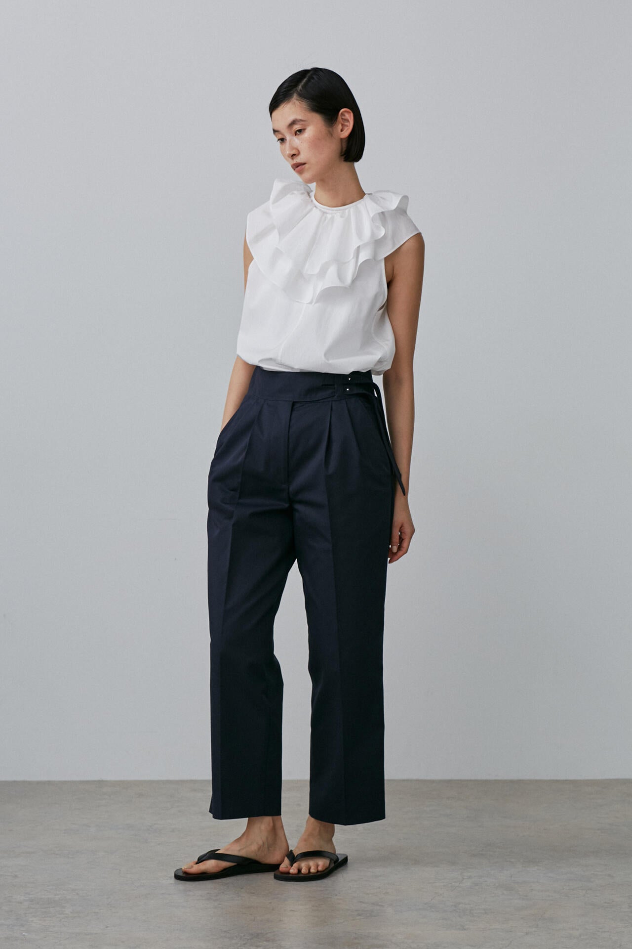 BOURRIENNE × YLEVE / COTTON TYPEWRITER BL / LAN