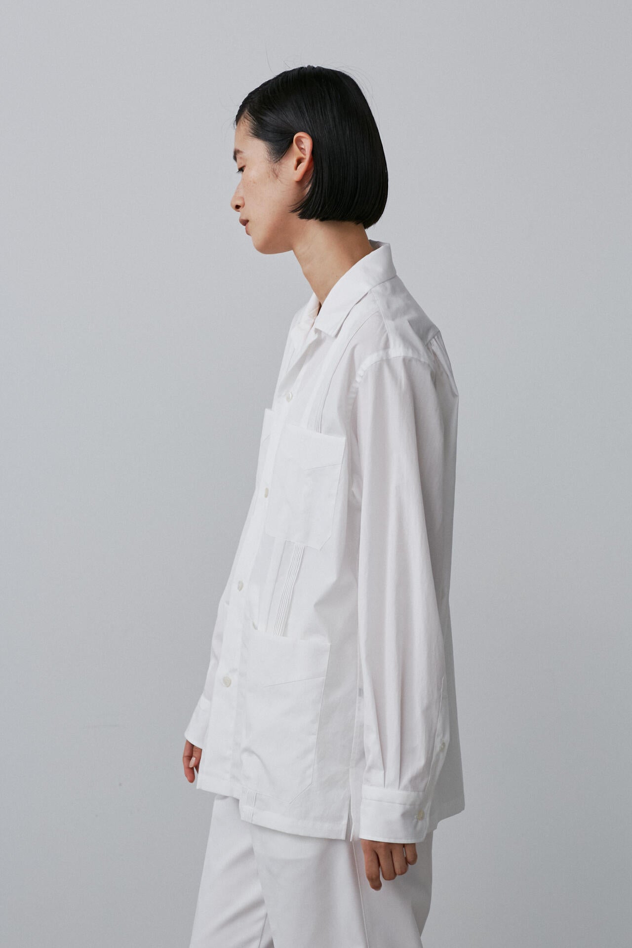 BOURRIENNE × YLEVE / COTTON TYPEWRITER CUBAN SH / WA